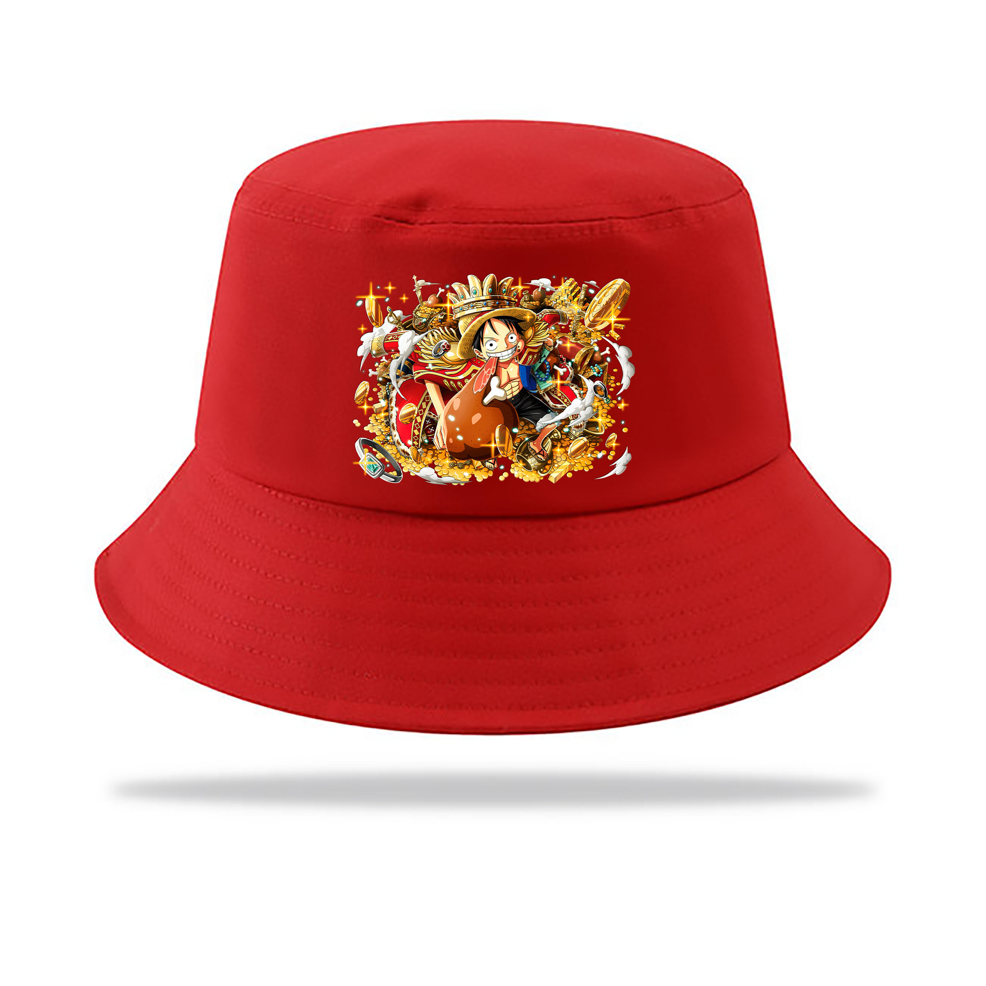 （画像用） ワンピース モンキー・D・ルフィ ONE PIECE Monkey D. Luffy アウトドア日除けバケットハット