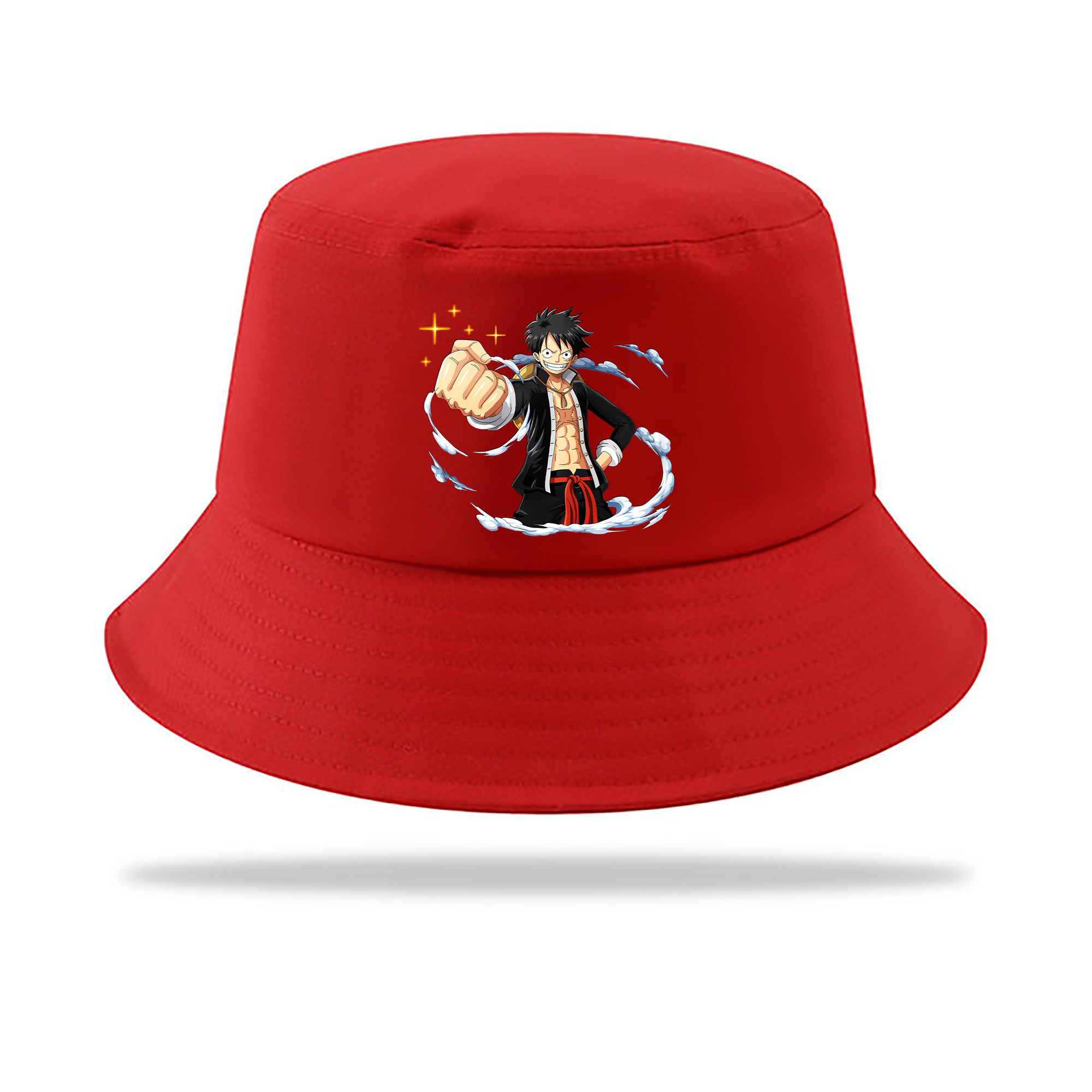（画像用） ワンピース モンキー・D・ルフィ ONE PIECE Monkey D. Luffy アウトドア日除けバケットハット