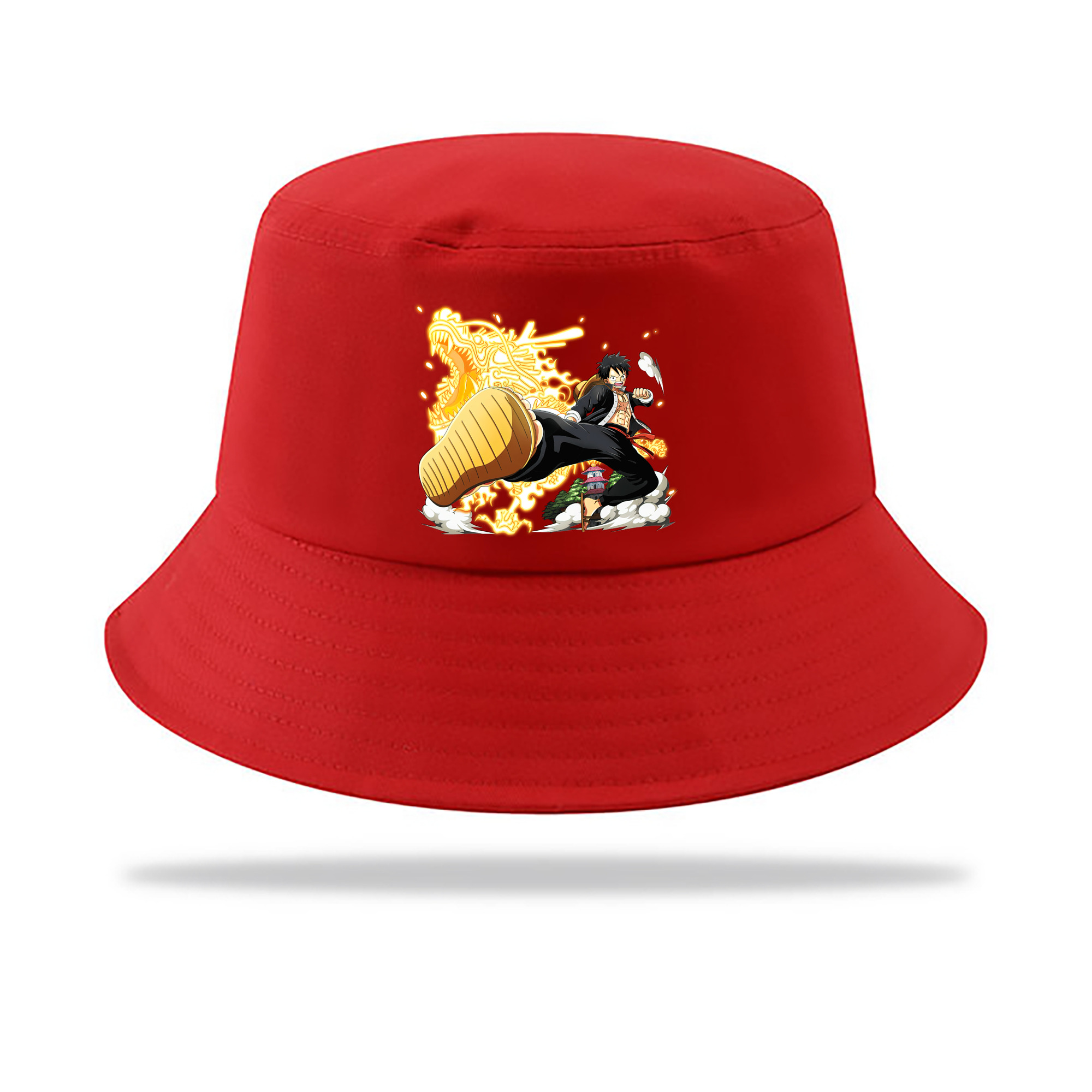 （画像用） ワンピース モンキー・D・ルフィ ONE PIECE Monkey D. Luffy アウトドア日除けバケットハット