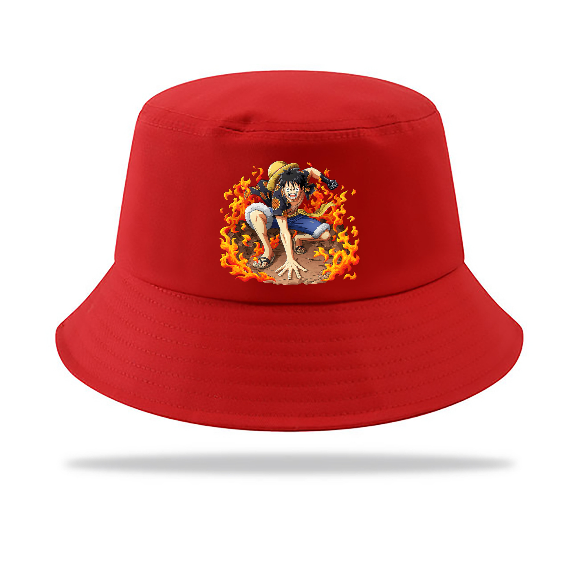 （画像用） ワンピース モンキー・D・ルフィ ONE PIECE Monkey D. Luffy アウトドア日除けバケットハット
