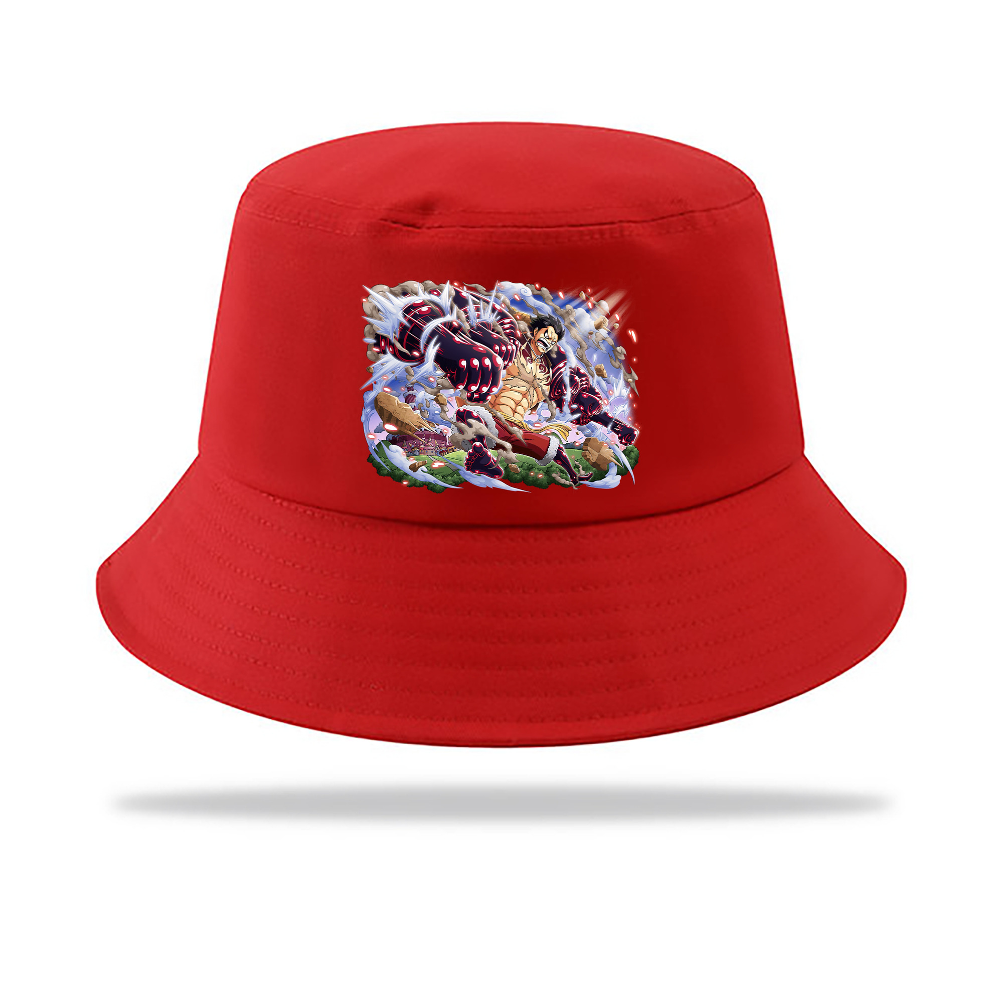 ワンピース モンキー・D・ルフィ ONE PIECE Monkey D. Luffy アウトドア日除けバケットハット
