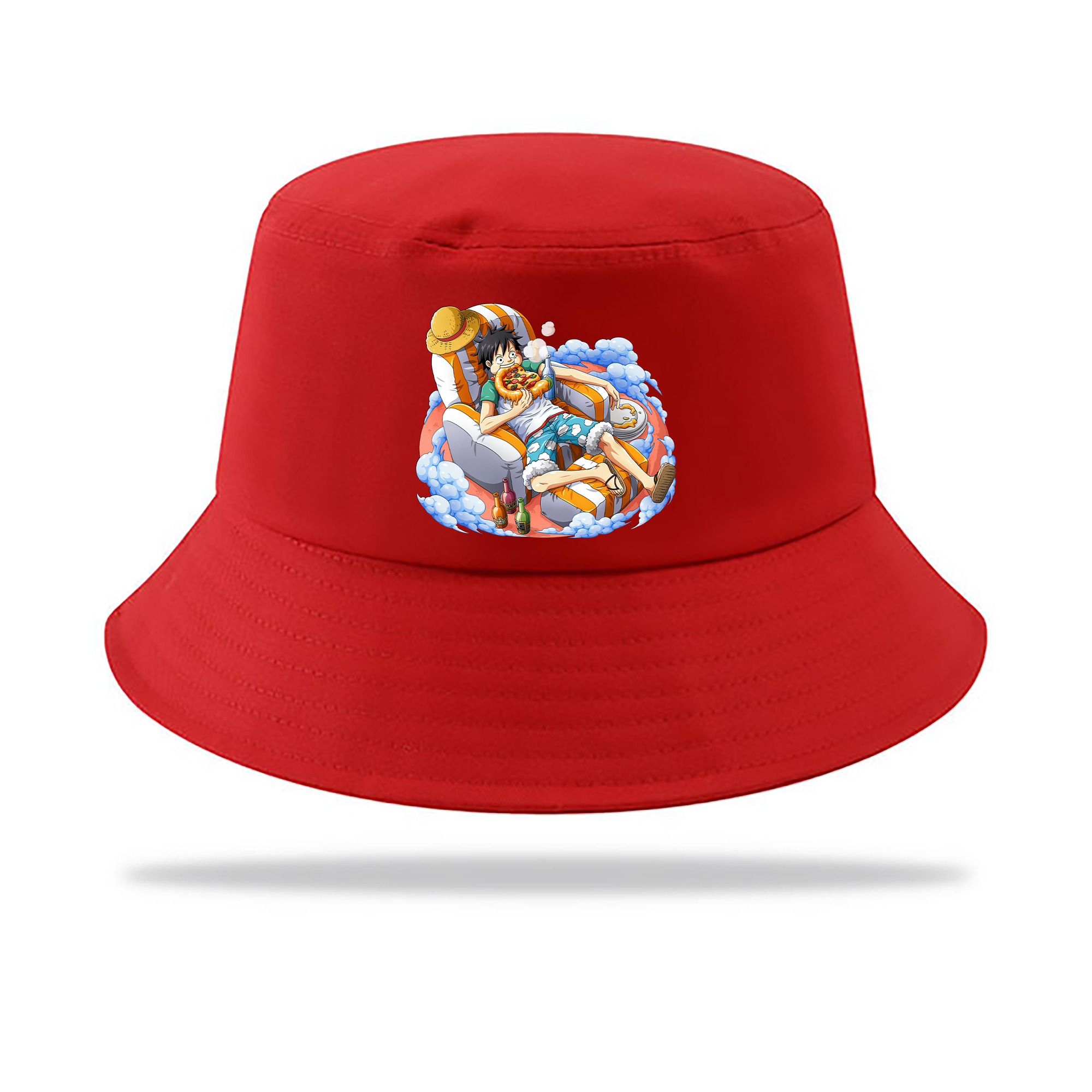 ワンピース モンキー・D・ルフィ ONE PIECE Monkey D. Luffy アウトドア日除けバケットハット