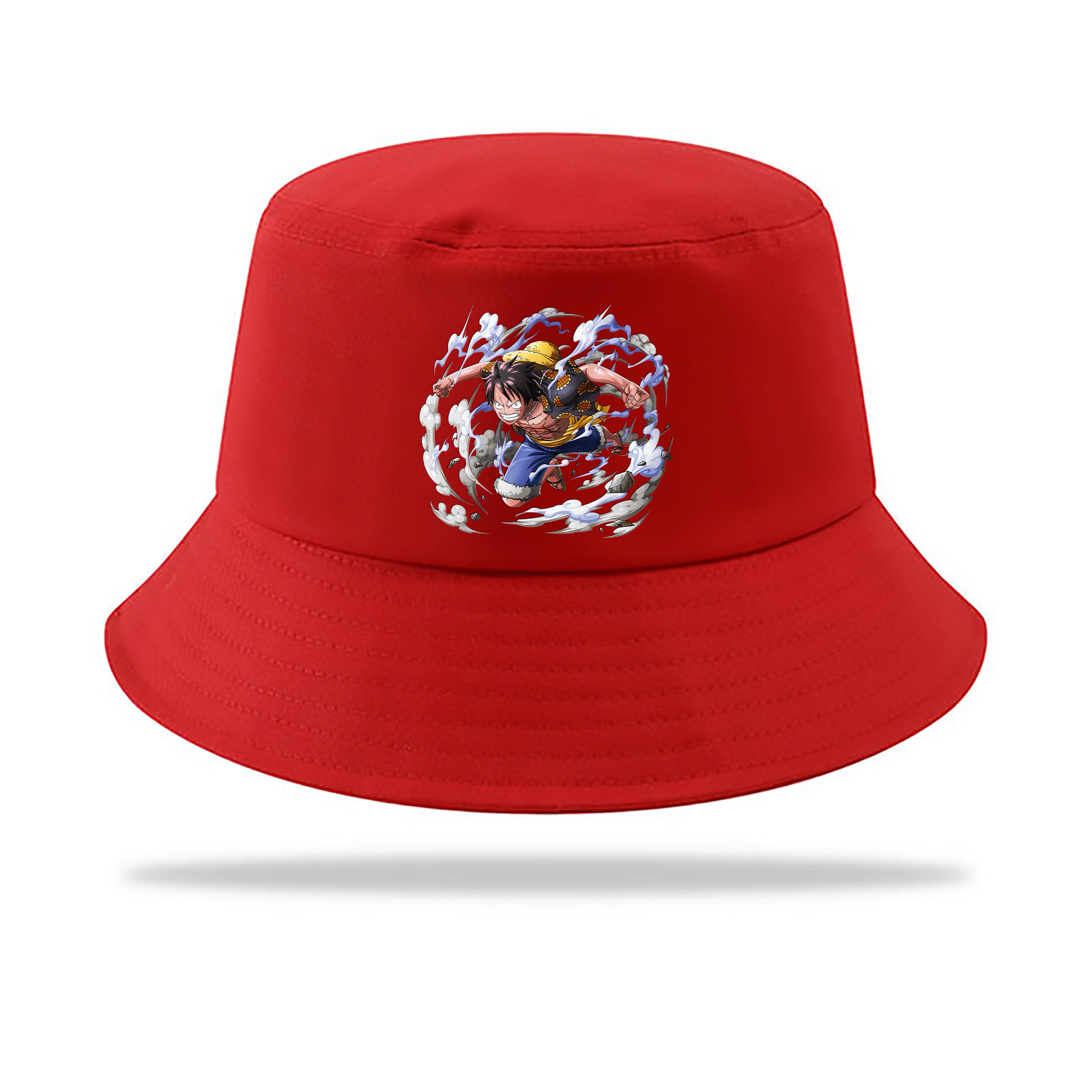 ワンピース モンキー・D・ルフィ ONE PIECE Monkey D. Luffy アウトドア日除けバケットハット