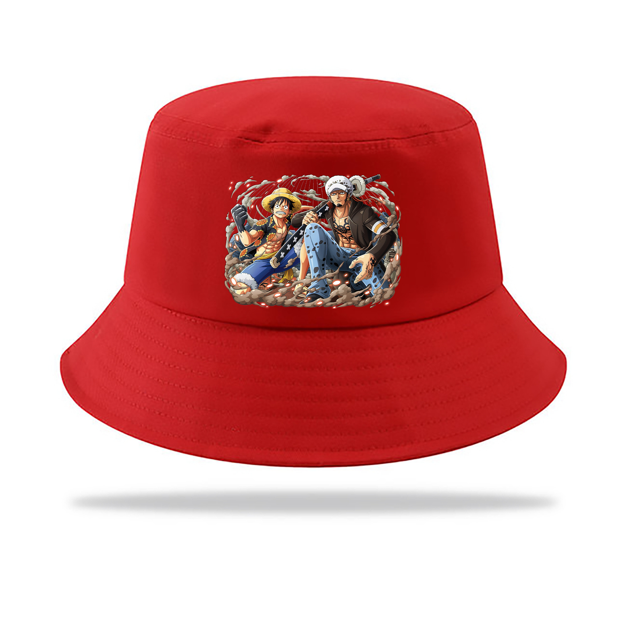 ワンピース モンキー・D・ルフィ ONE PIECE Monkey D. Luffy アウトドア日除けバケットハット