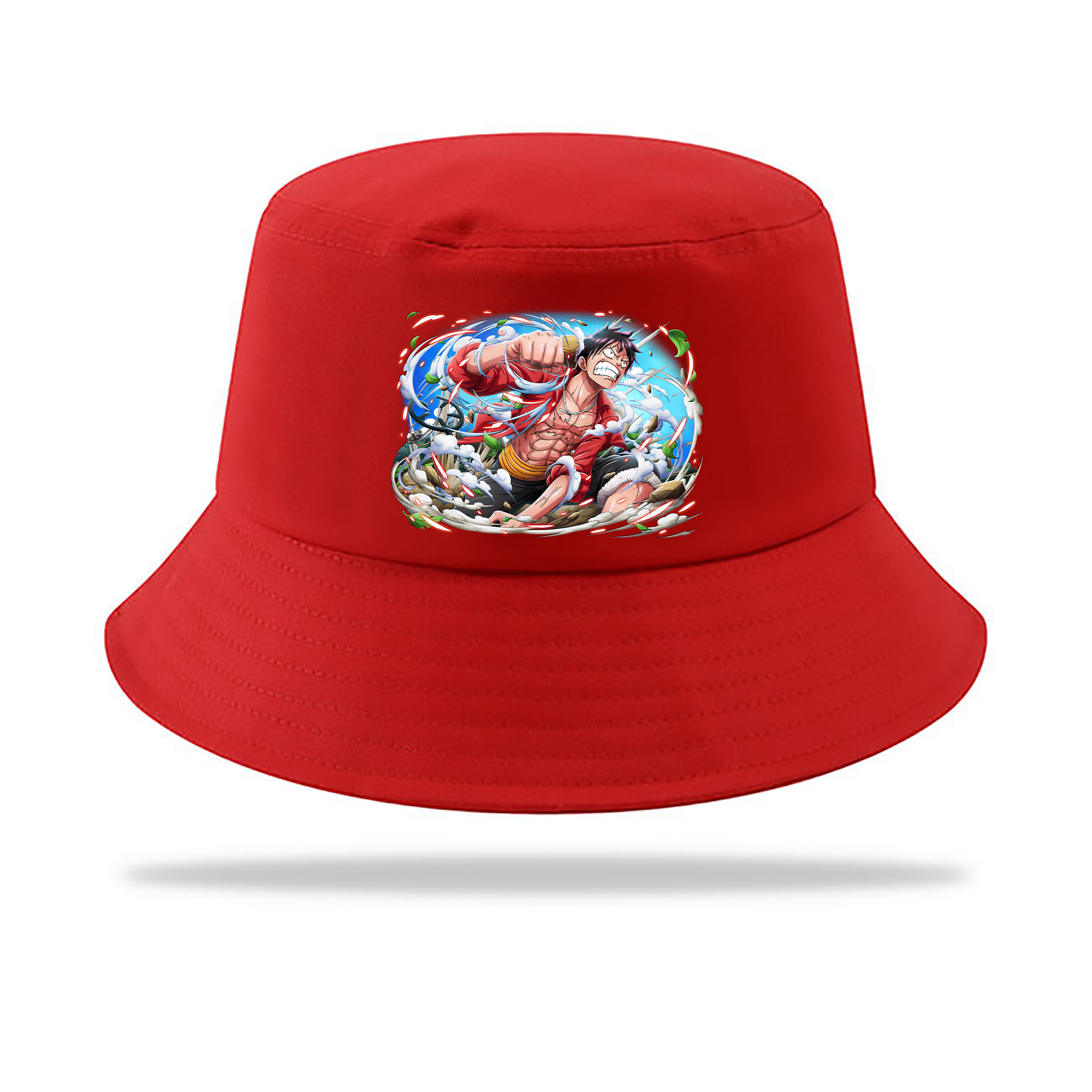 ワンピース モンキー・D・ルフィ ONE PIECE Monkey D. Luffy アウトドア日除けバケットハット