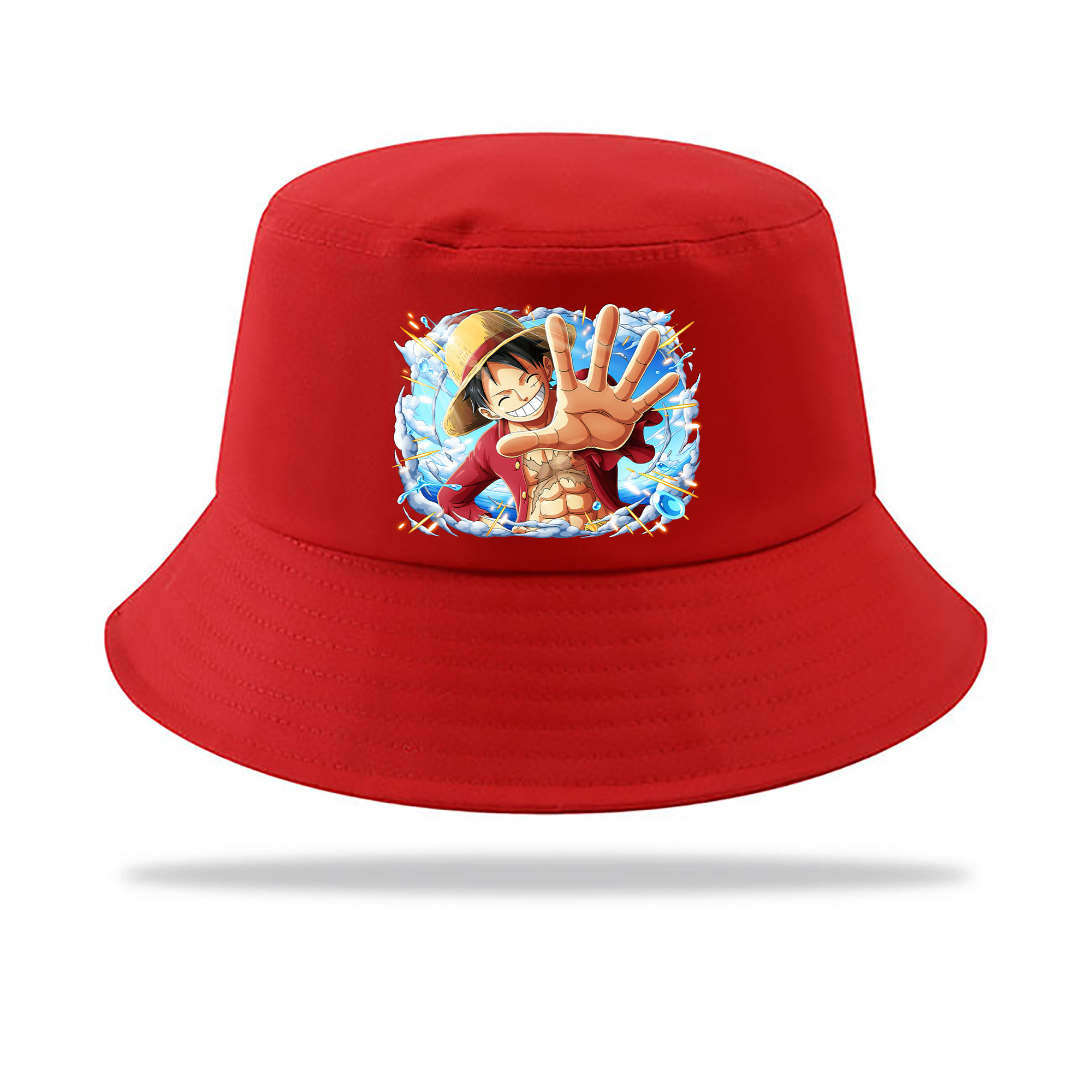 ワンピース モンキー・D・ルフィ ONE PIECE Monkey D. Luffy アウトドア日除けバケットハット