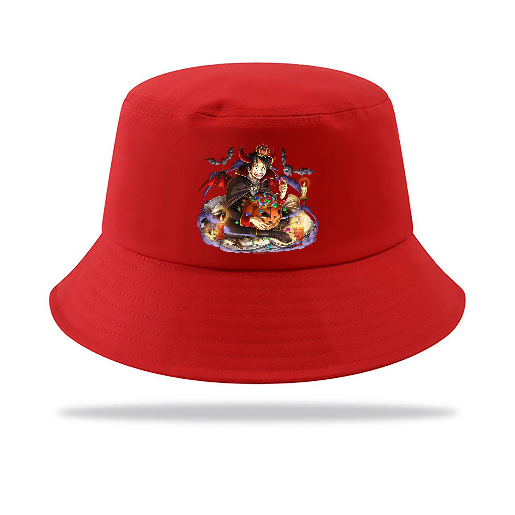 ワンピース モンキー・D・ルフィ ONE PIECE Monkey D. Luffy アウトドア日除けバケットハット