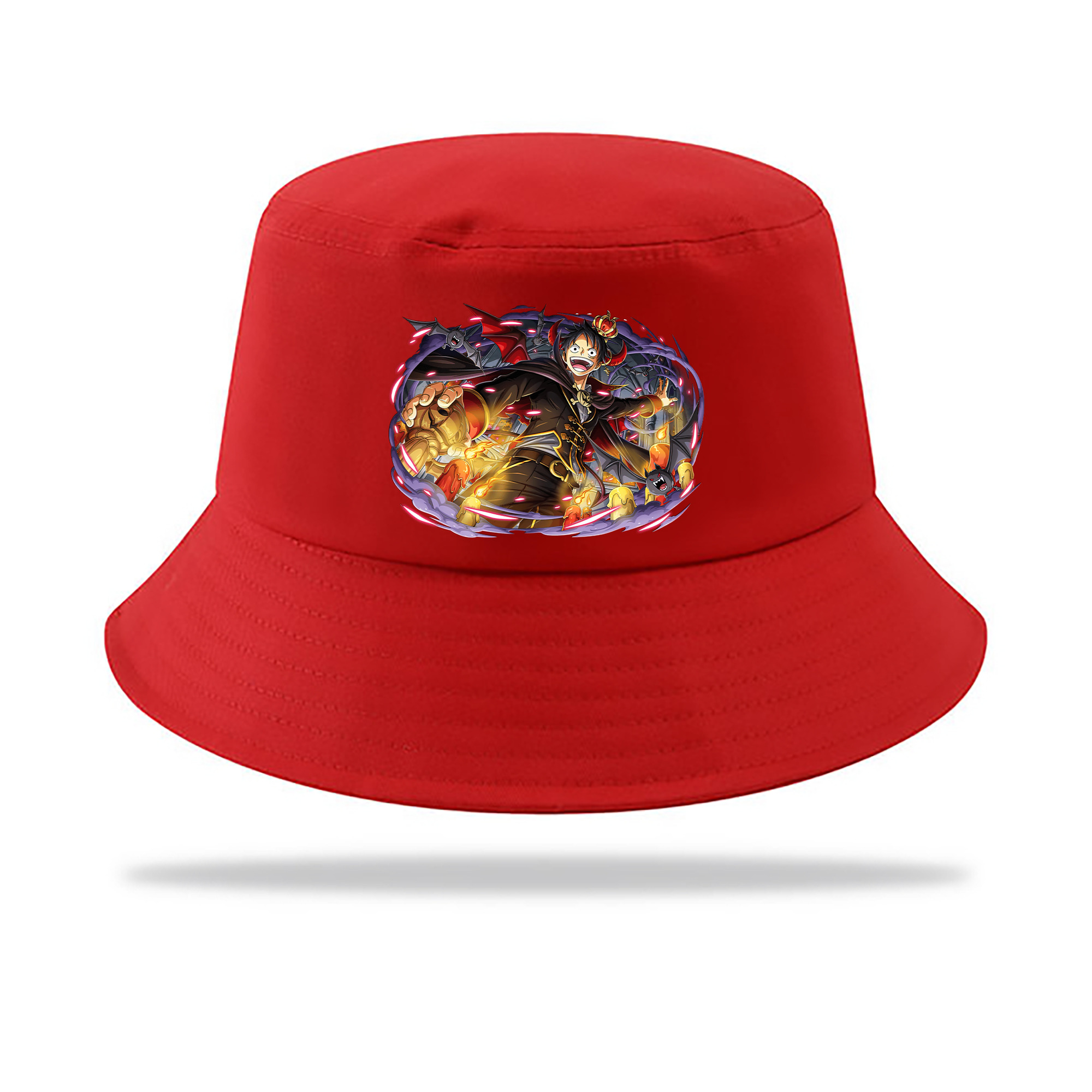 ワンピース モンキー・D・ルフィ ONE PIECE Monkey D. Luffy アウトドア日除けバケットハット
