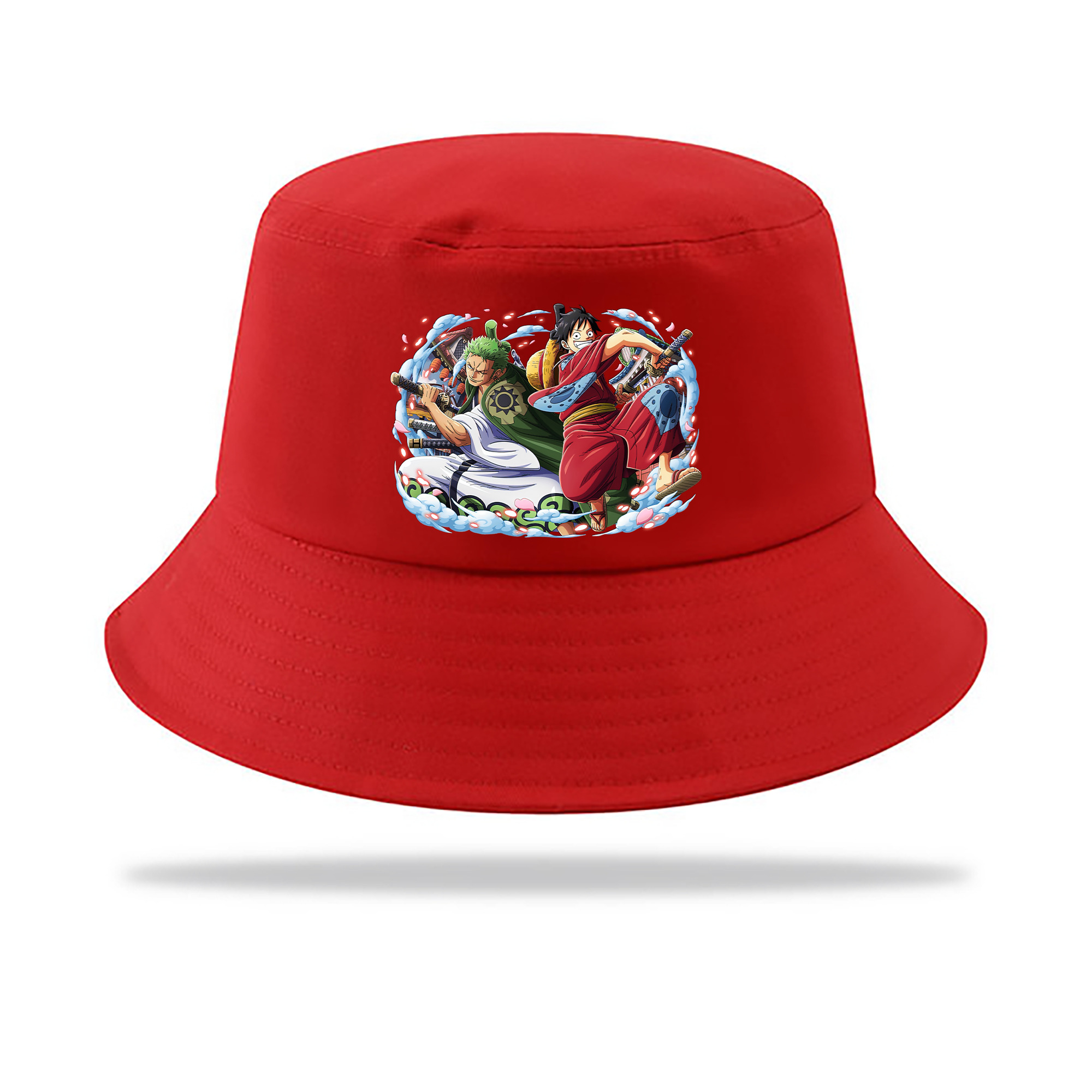 ワンピース モンキー・D・ルフィ ONE PIECE Monkey D. Luffy アウトドア日除けバケットハット