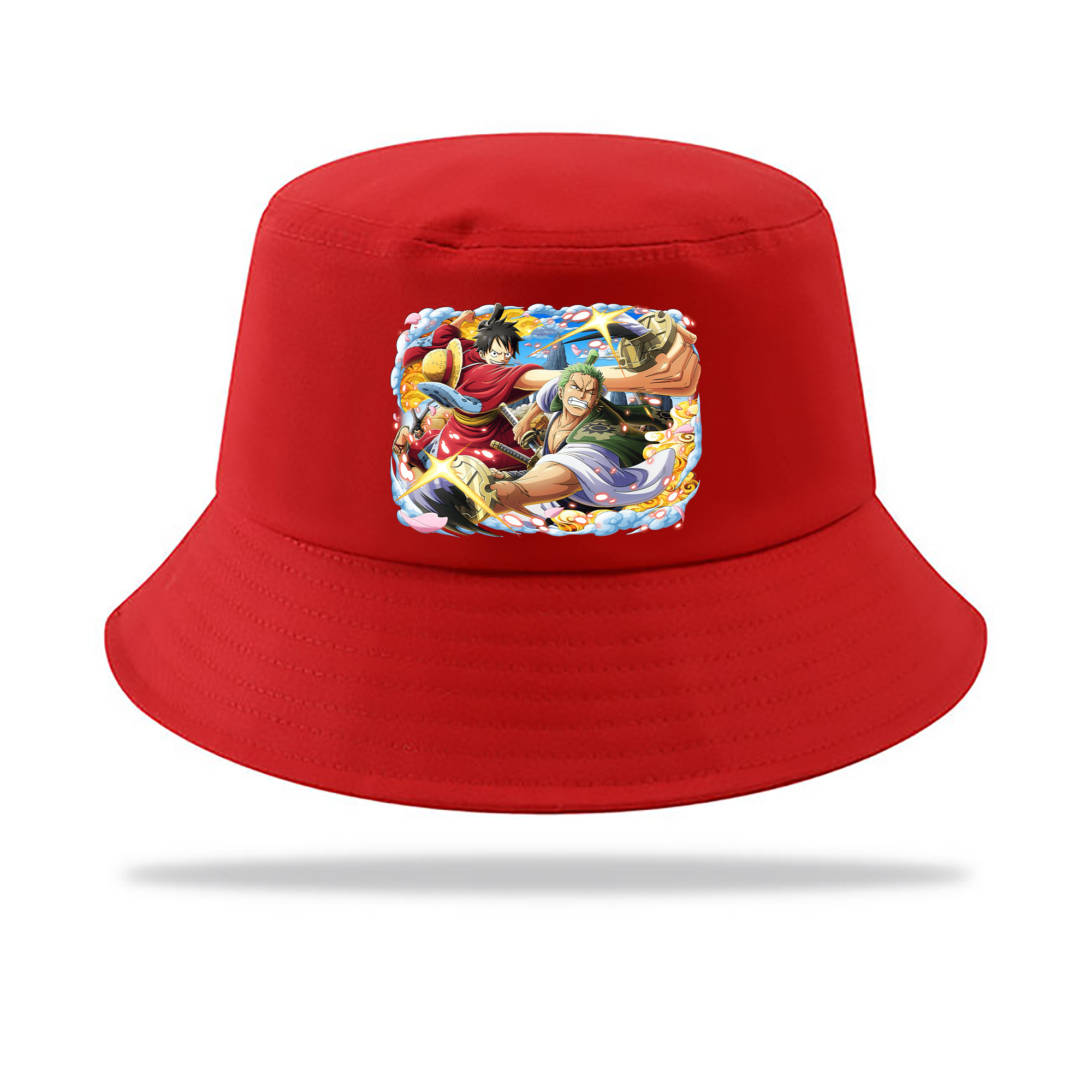 ワンピース モンキー・D・ルフィ ONE PIECE Monkey D. Luffy アウトドア日除けバケットハット