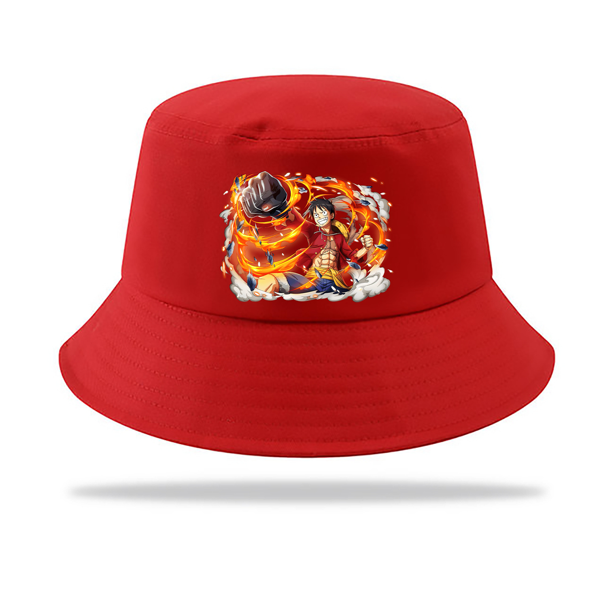 ワンピース モンキー・D・ルフィ ONE PIECE Monkey D. Luffy アウトドア日除けバケットハット