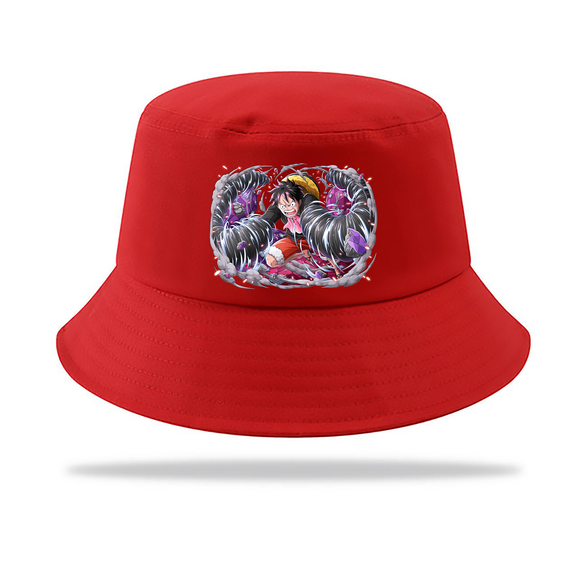 ワンピース モンキー・D・ルフィ ONE PIECE Monkey D. Luffy アウトドア日除けバケットハット
