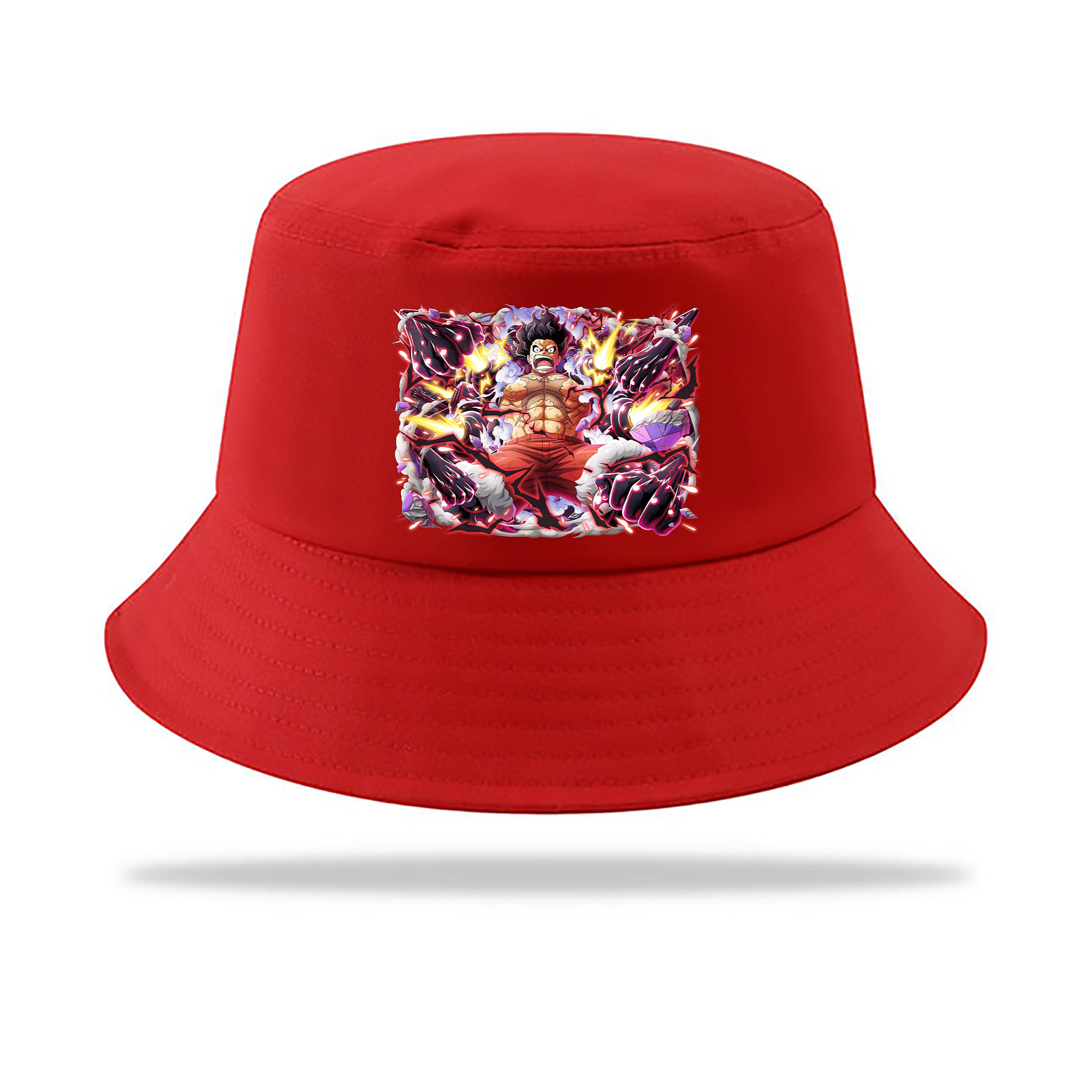 ワンピース モンキー・D・ルフィ ONE PIECE Monkey D. Luffy アウトドア日除けバケットハット