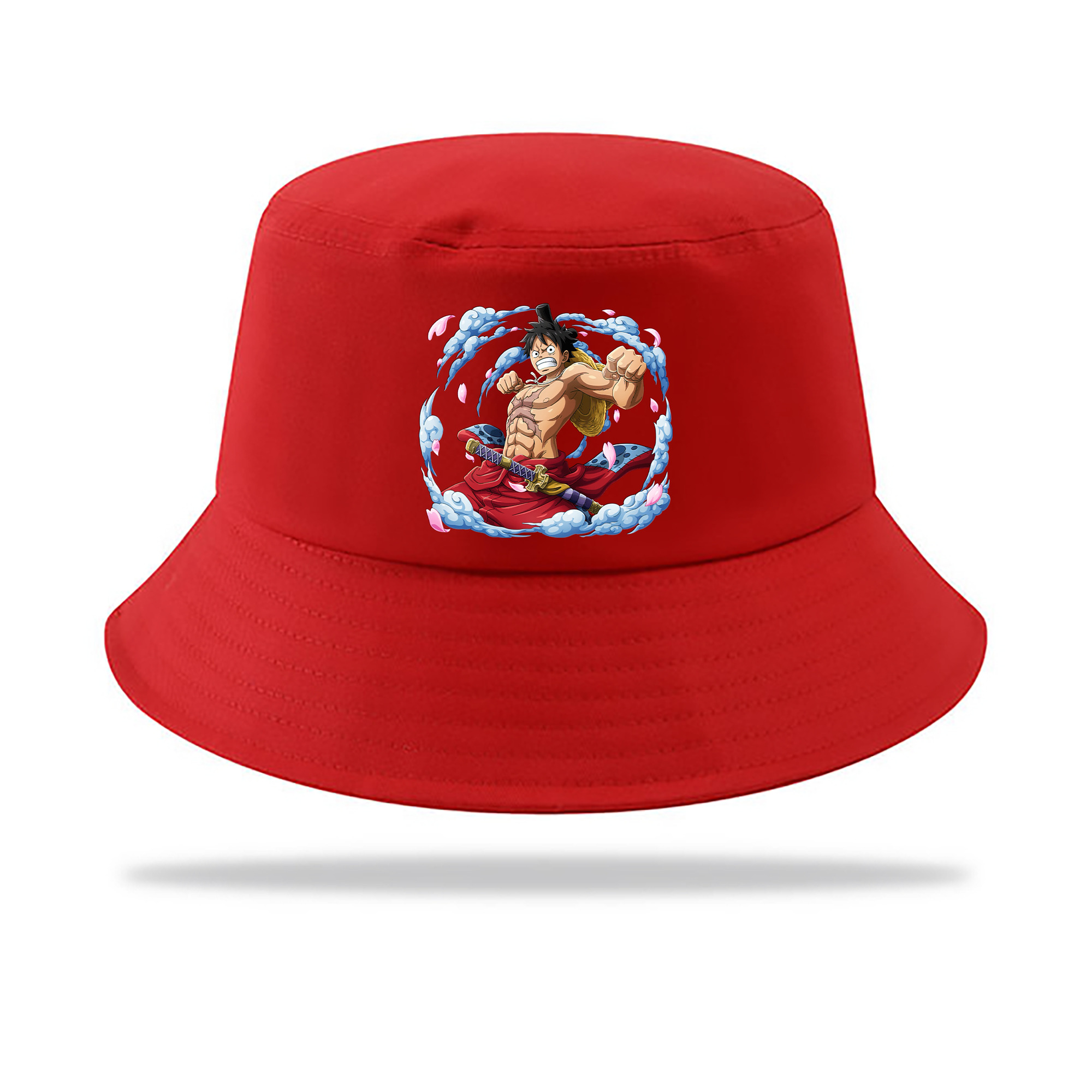 ワンピース モンキー・D・ルフィ ONE PIECE Monkey D. Luffy アウトドア日除けバケットハット