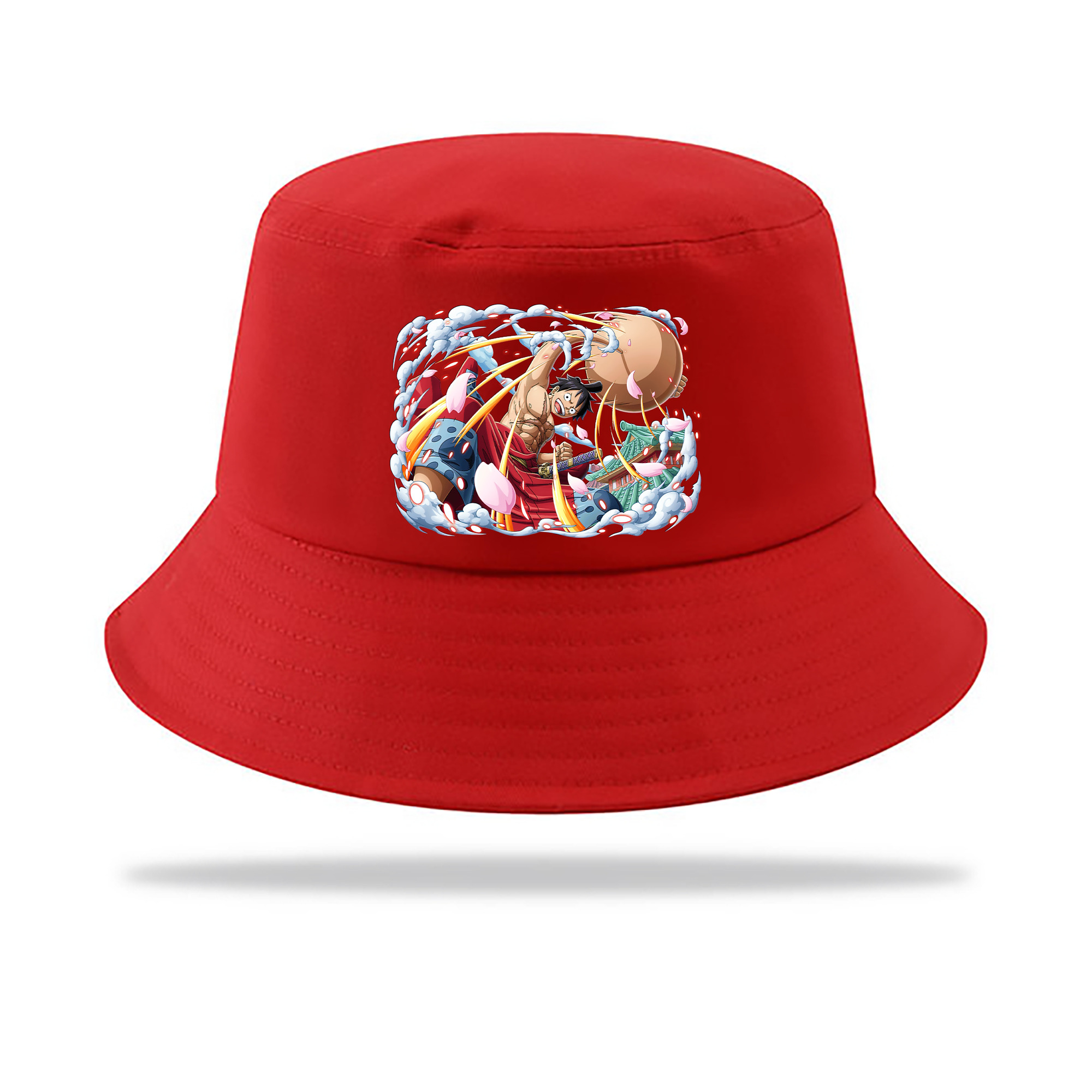 ワンピース モンキー・D・ルフィ ONE PIECE Monkey D. Luffy アウトドア日除けバケットハット