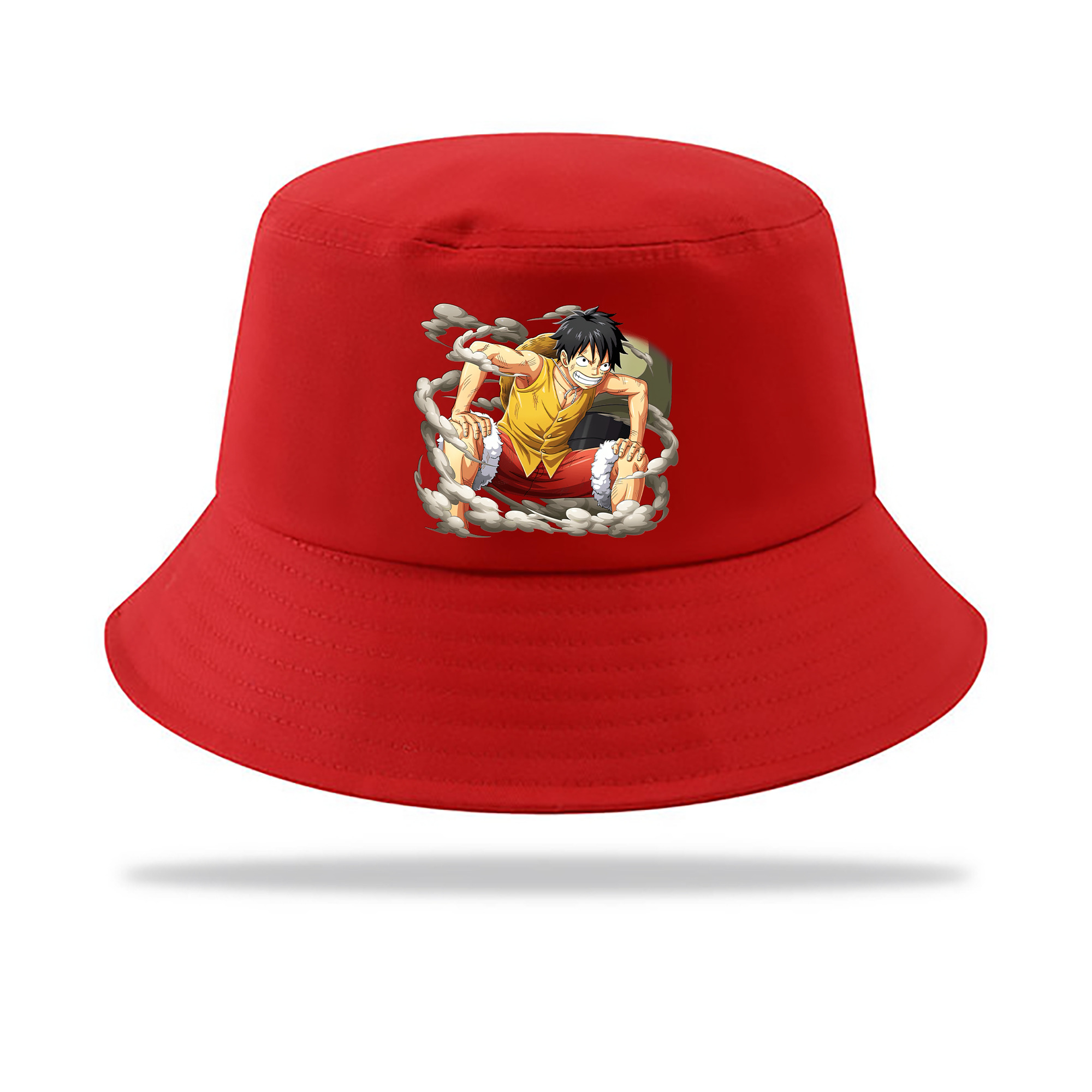 ワンピース モンキー・D・ルフィ ONE PIECE Monkey D. Luffy アウトドア日除けバケットハット