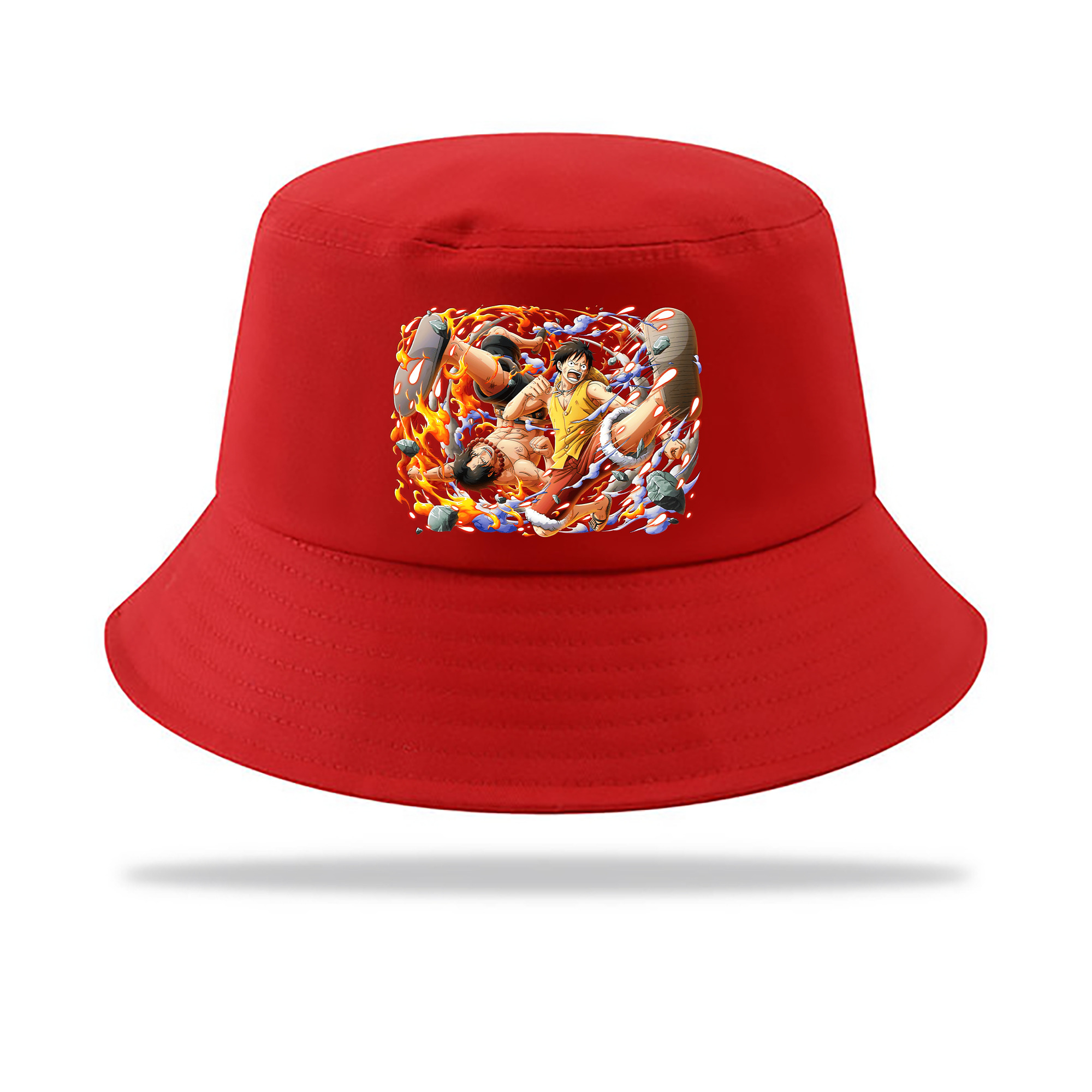 ワンピース モンキー・D・ルフィ ONE PIECE Monkey D. Luffy アウトドア日除けバケットハット