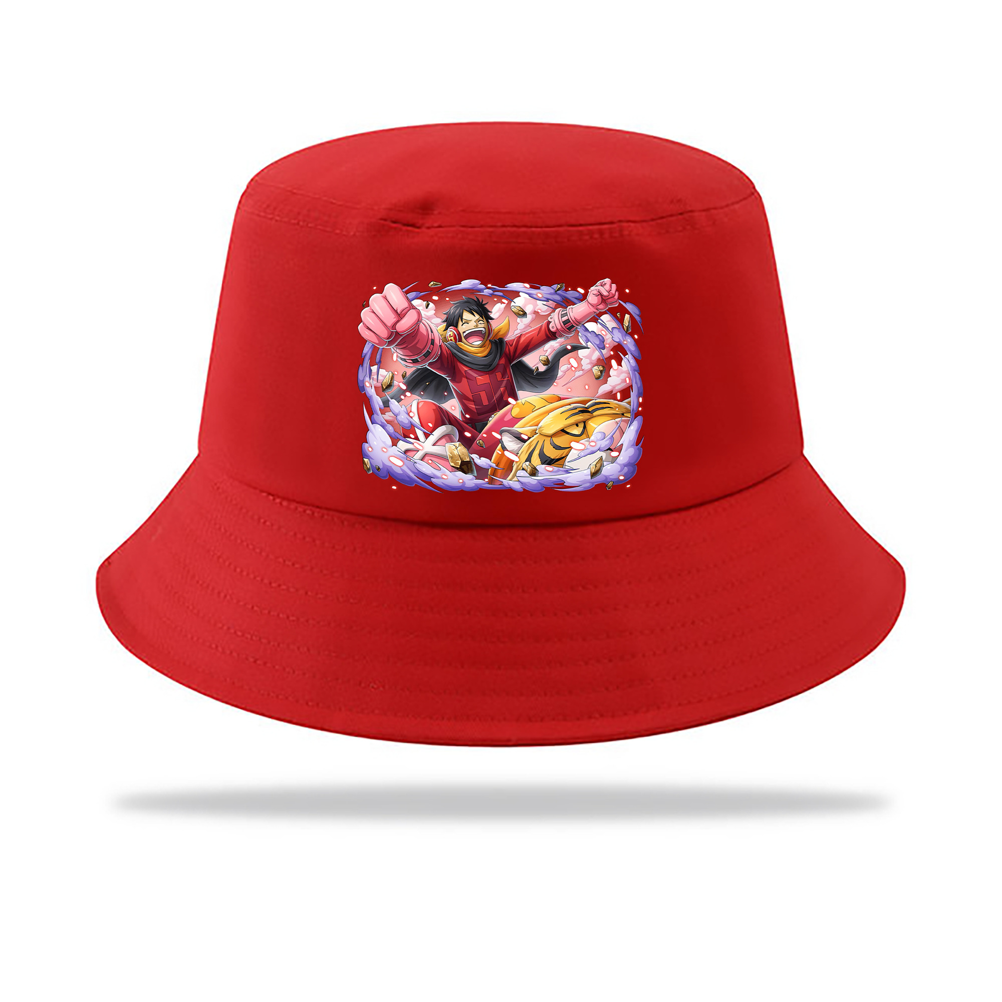 ワンピース モンキー・D・ルフィ ONE PIECE Monkey D. Luffy アウトドア日除けバケットハット
