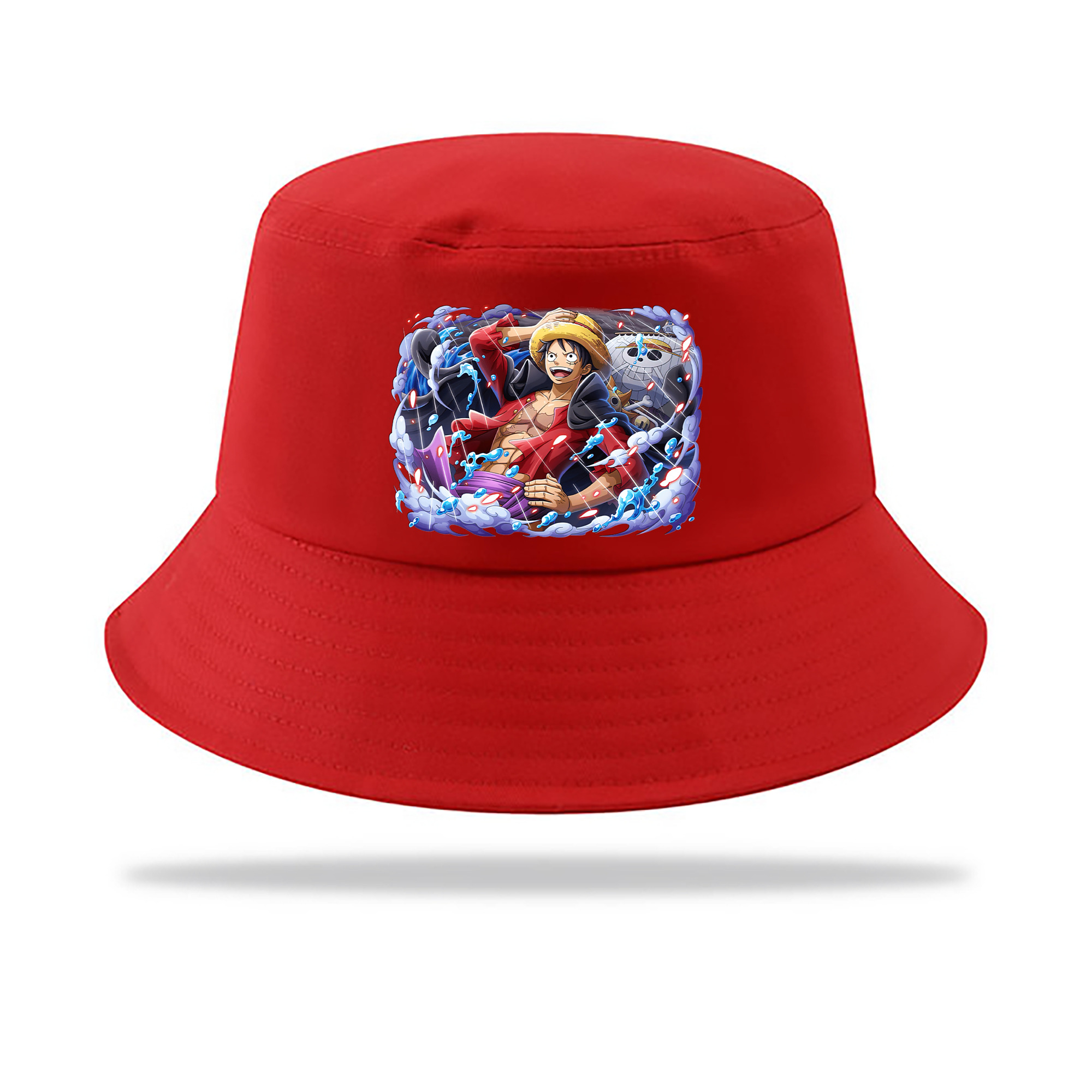 ワンピース モンキー・D・ルフィ ONE PIECE Monkey D. Luffy アウトドア日除けバケットハット