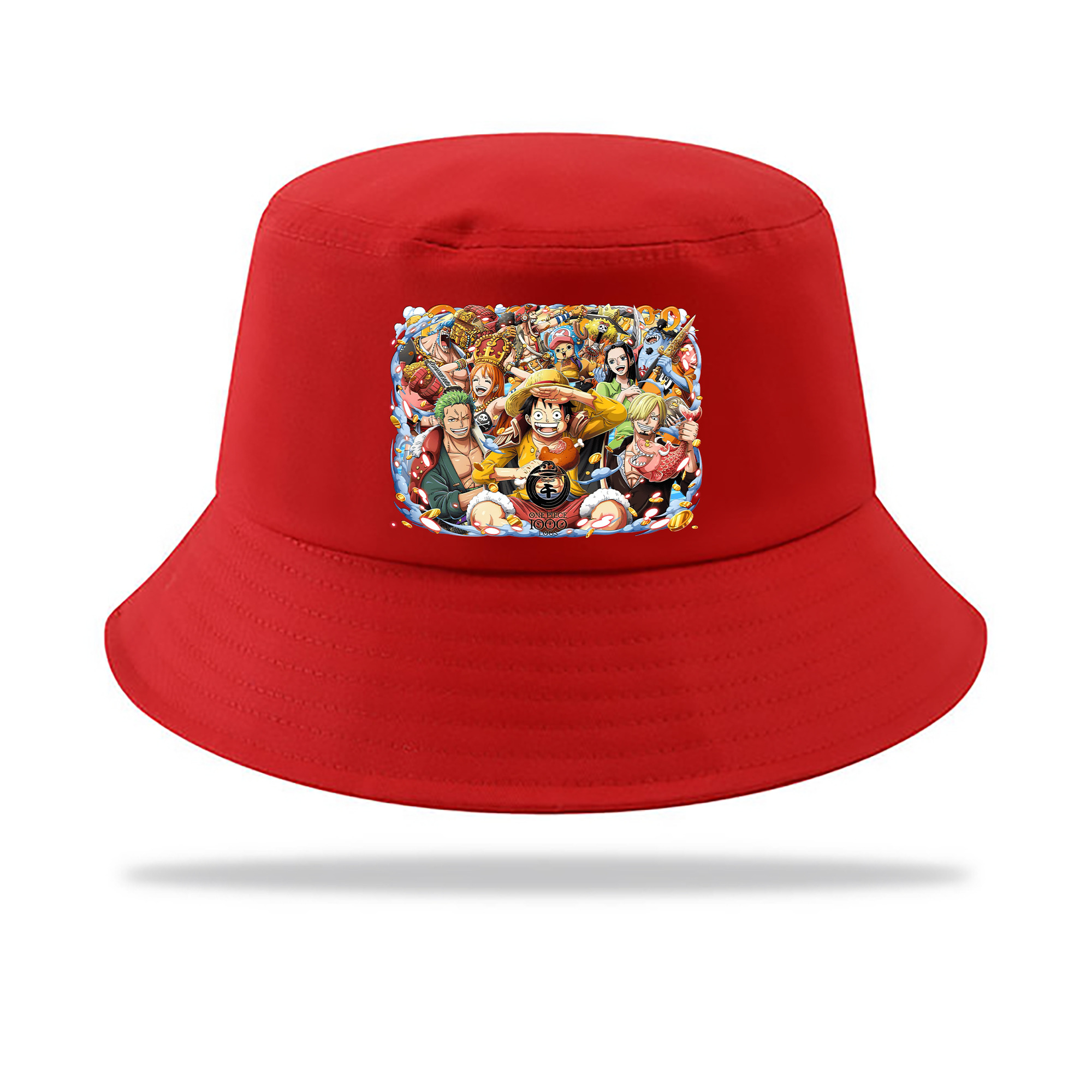 ワンピース モンキー・D・ルフィ ONE PIECE Monkey D. Luffy アウトドア日除けバケットハット