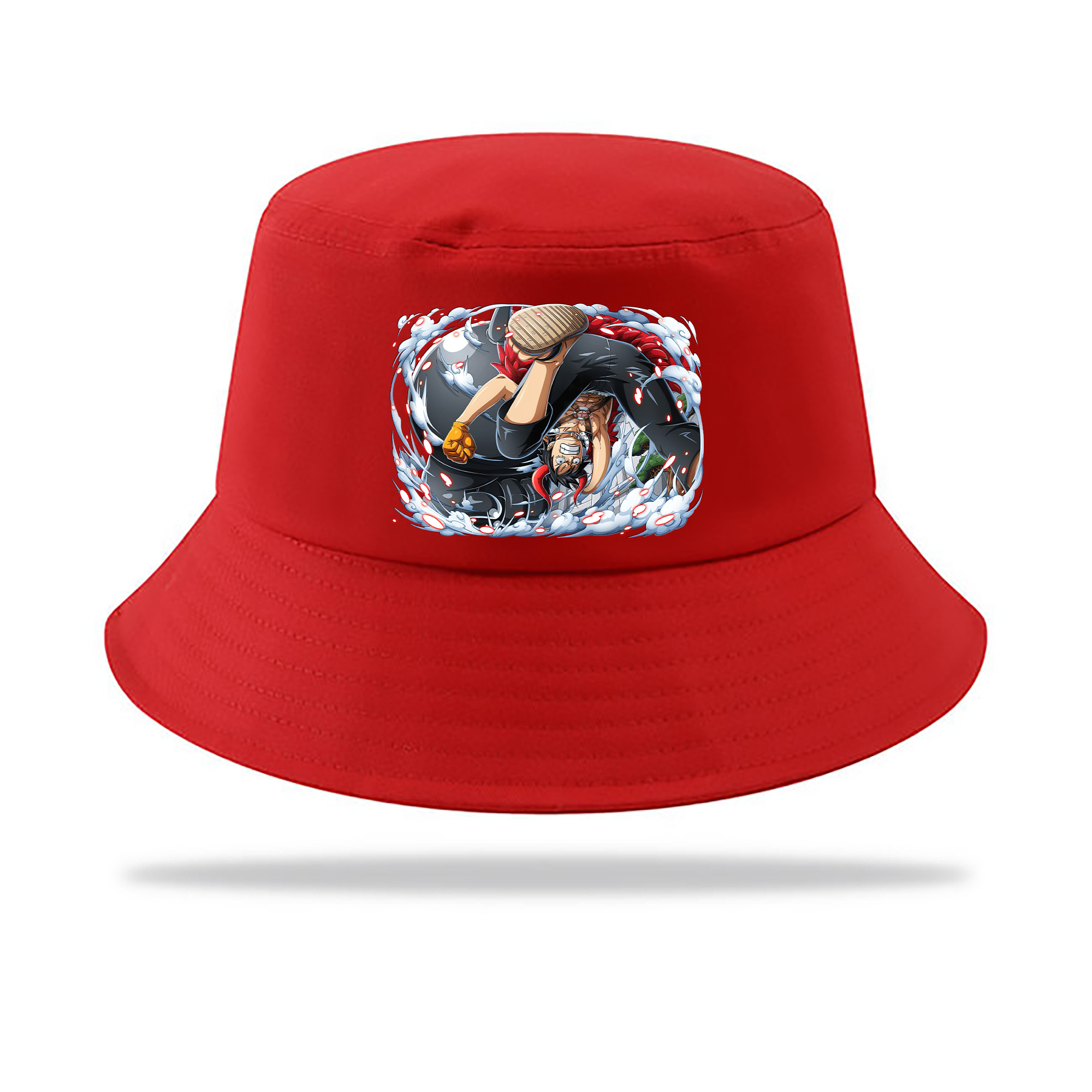 ワンピース モンキー・D・ルフィ ONE PIECE Monkey D. Luffy アウトドア日除けバケットハット