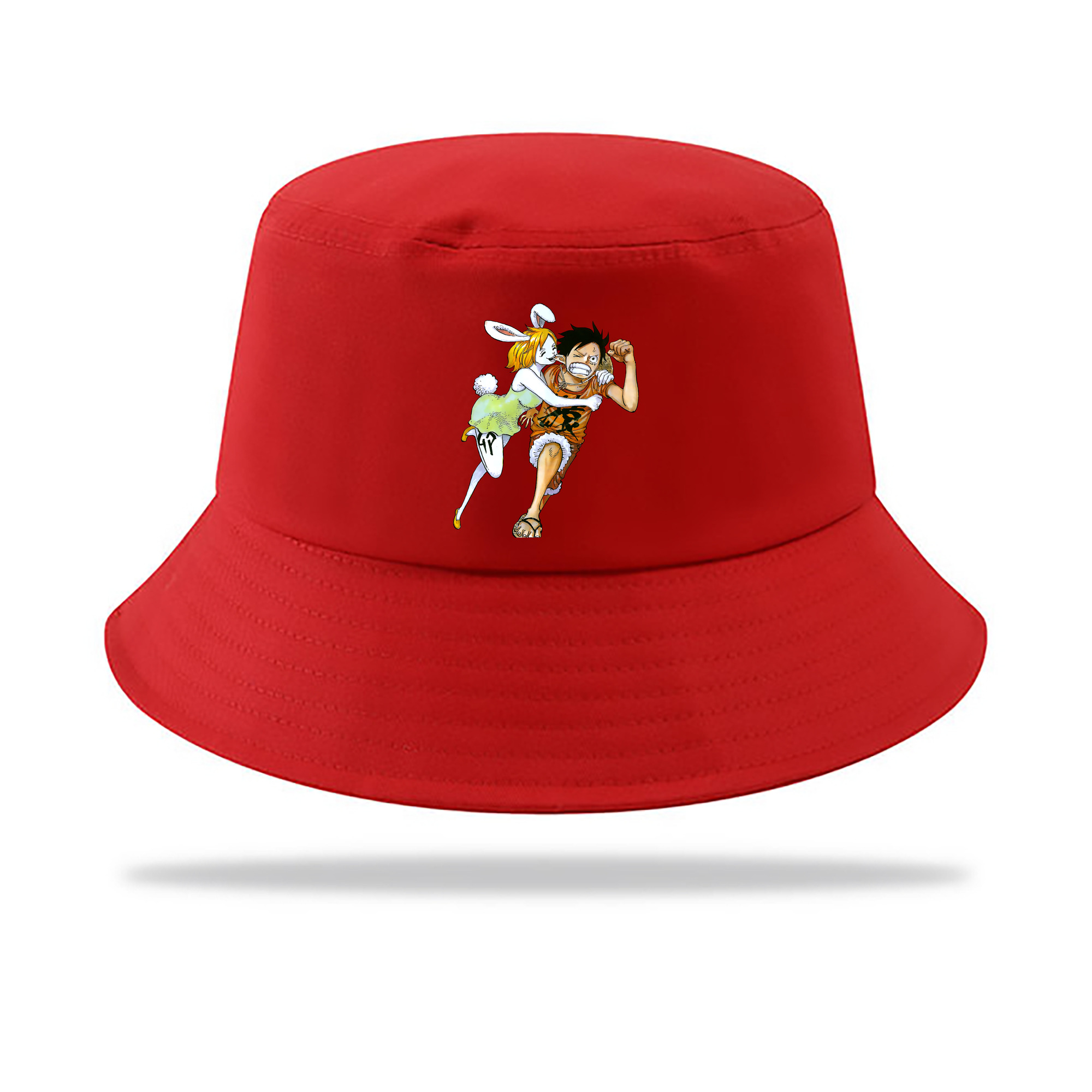 ワンピース モンキー・D・ルフィ ONE PIECE Monkey D. Luffy アウトドア日除けバケットハット