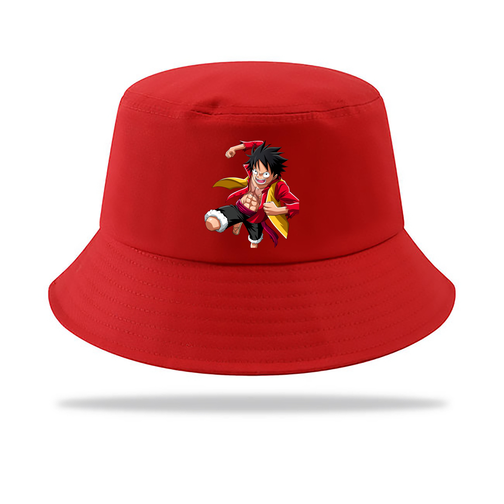 ワンピース モンキー・D・ルフィ ONE PIECE Monkey D. Luffy アウトドア日除けバケットハット