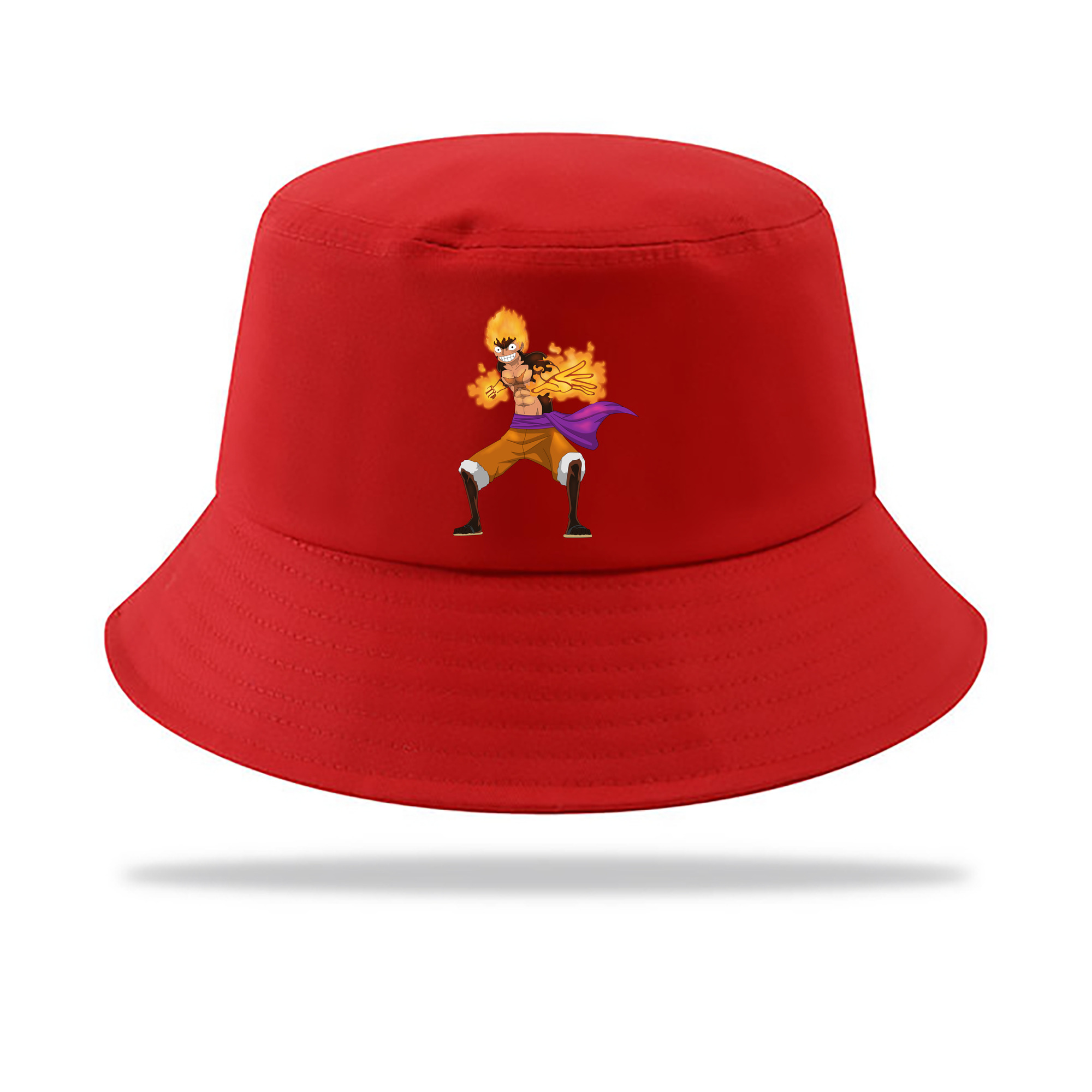 ワンピース モンキー・D・ルフィ ONE PIECE Monkey D. Luffy アウトドア日除けバケットハット