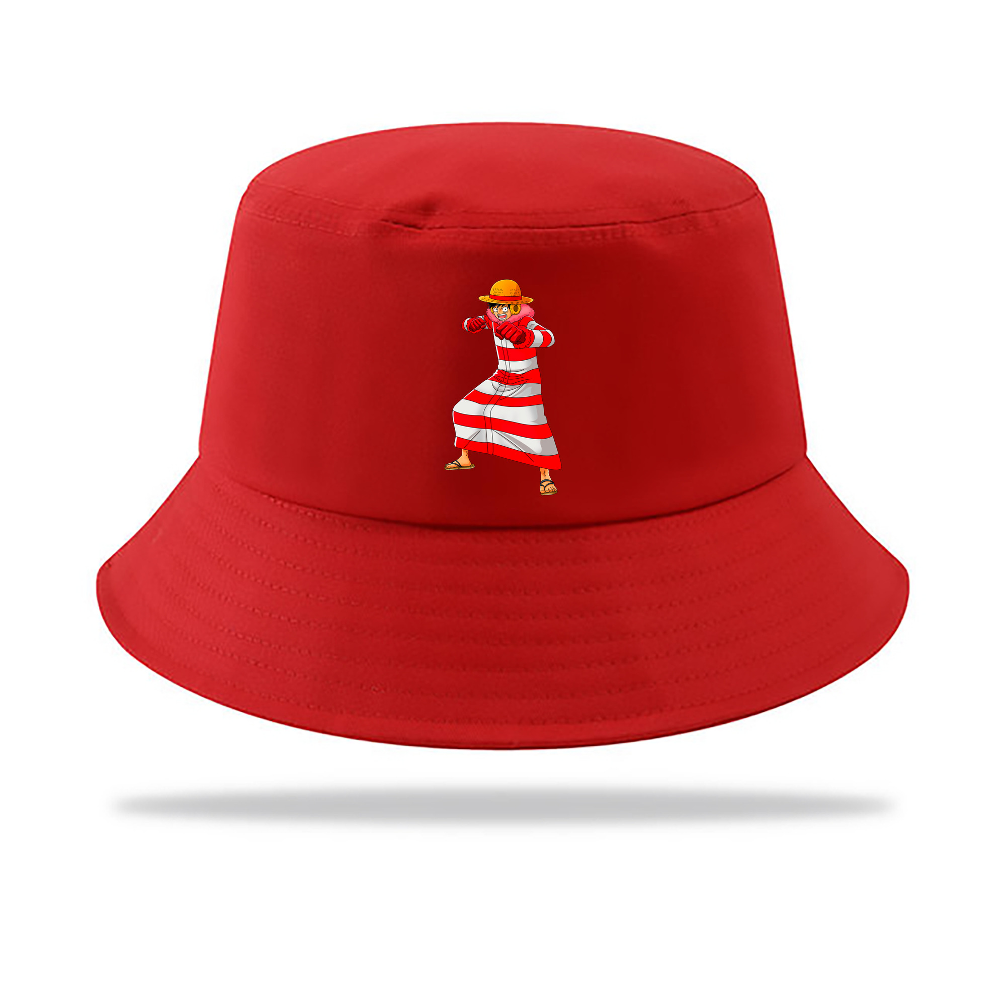ワンピース モンキー・D・ルフィ ONE PIECE Monkey D. Luffy アウトドア日除けバケットハット