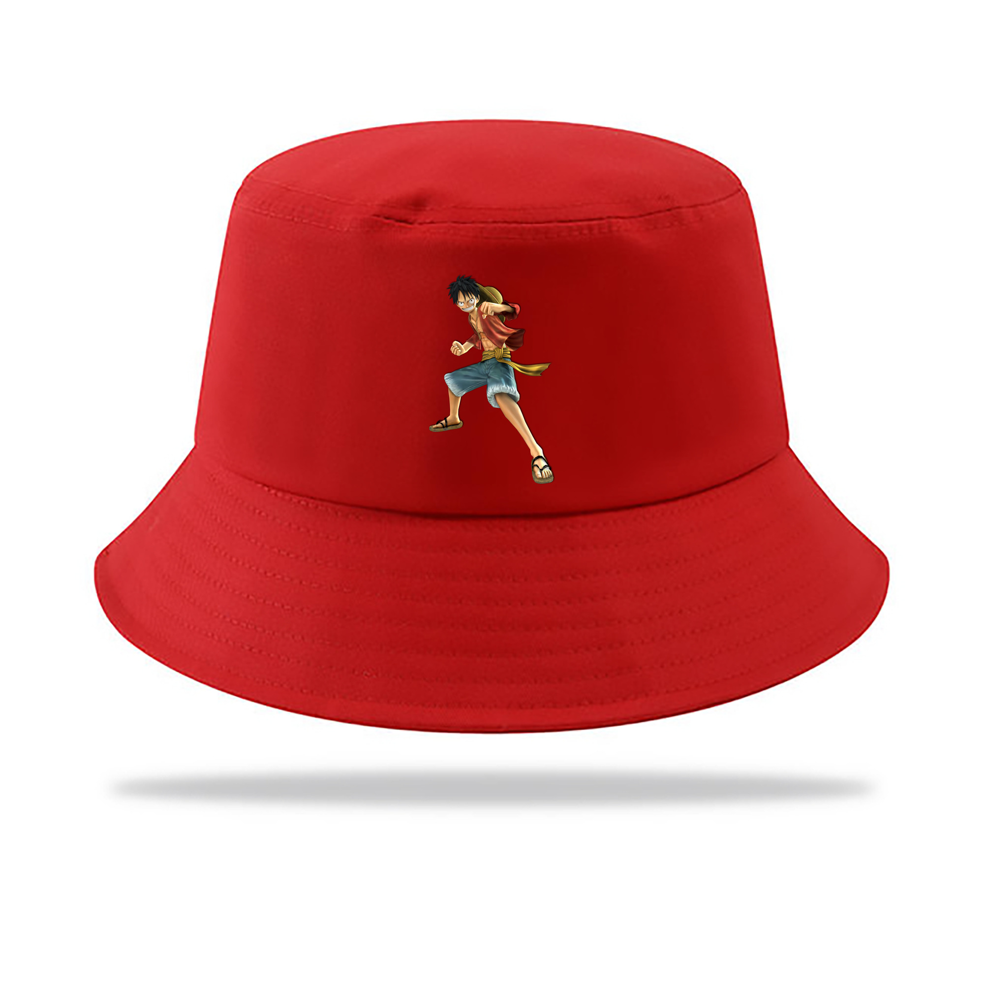 ワンピース モンキー・D・ルフィ ONE PIECE Monkey D. Luffy アウトドア日除けバケットハット