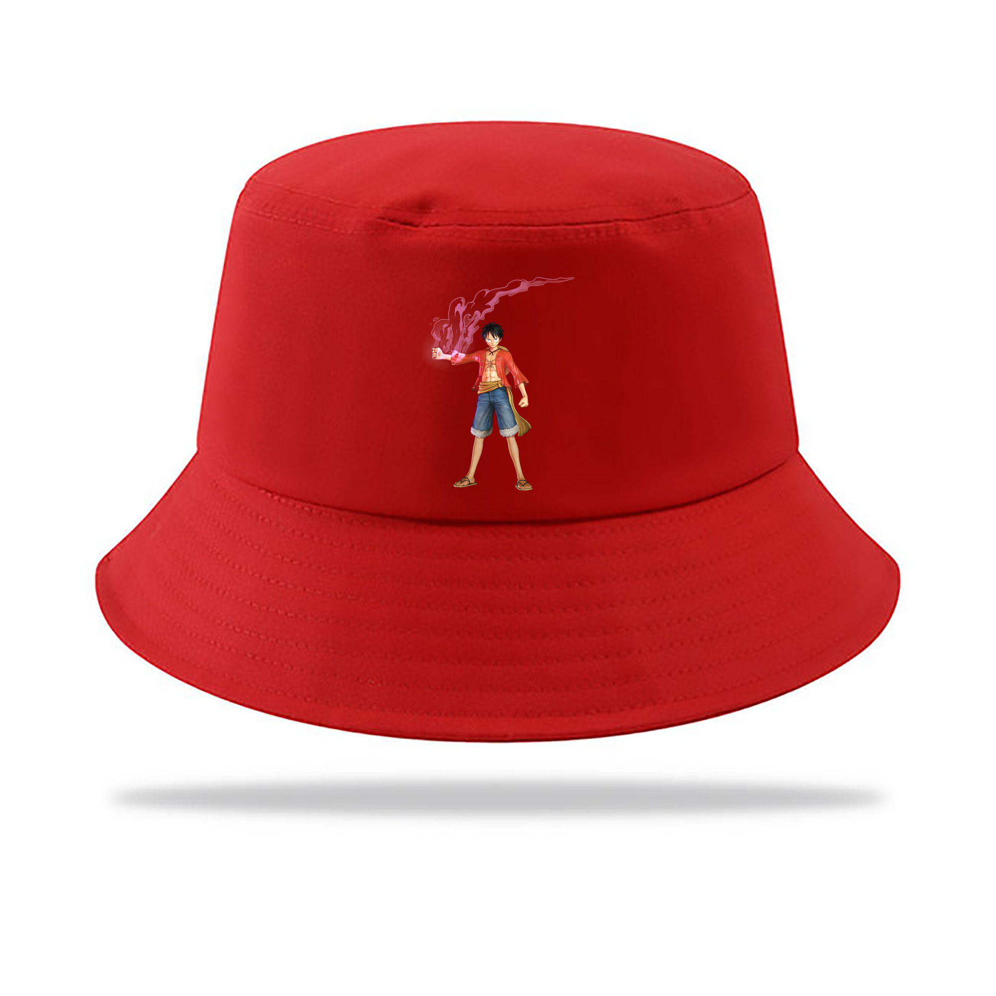 ワンピース モンキー・D・ルフィ ONE PIECE Monkey D. Luffy アウトドア日除けバケットハット