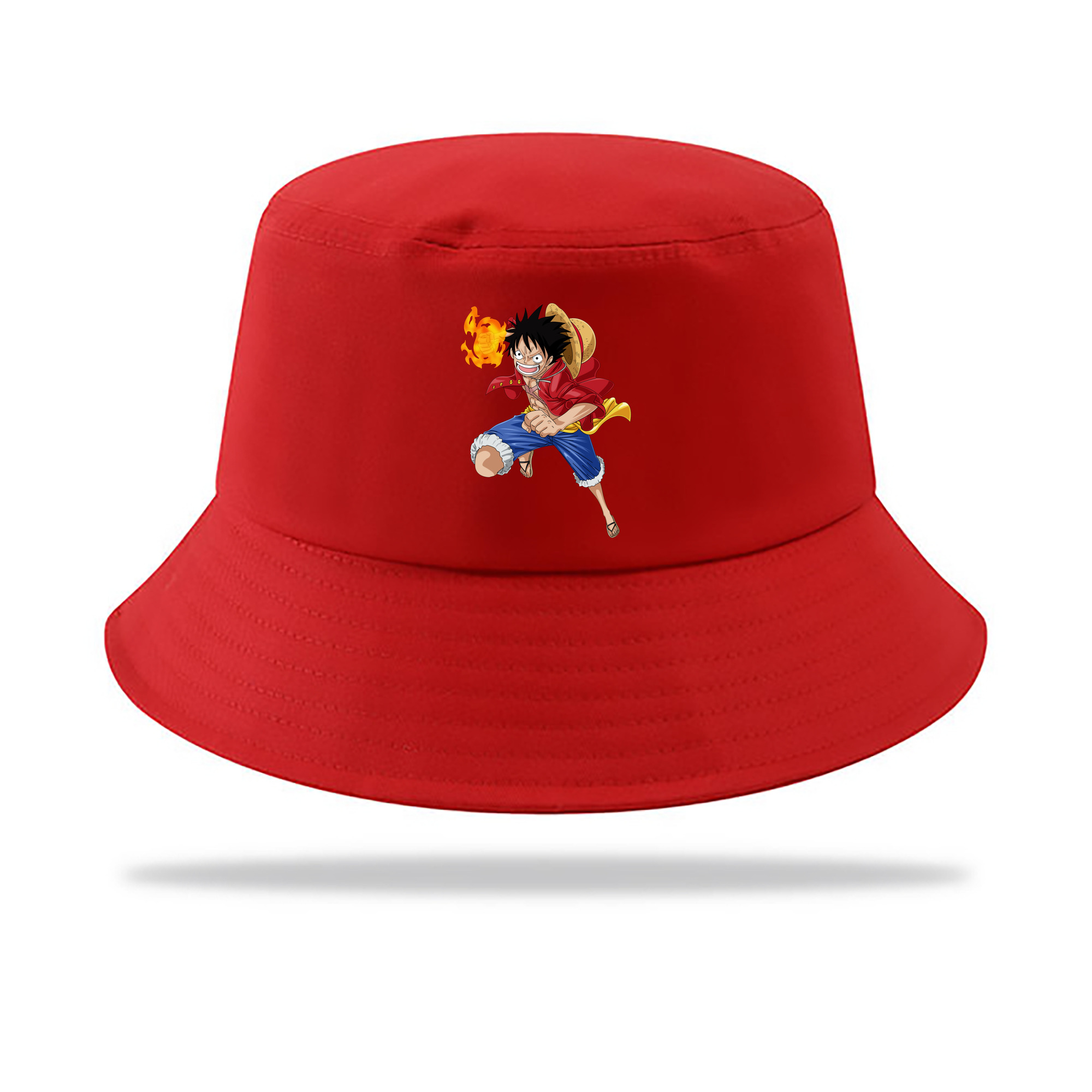ワンピース モンキー・D・ルフィ ONE PIECE Monkey D. Luffy アウトドア日除けバケットハット