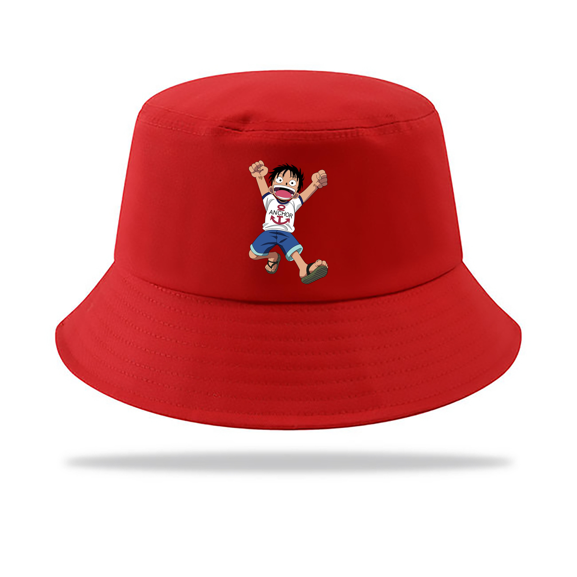 ワンピース モンキー・D・ルフィ ONE PIECE Monkey D. Luffy アウトドア日除けバケットハット