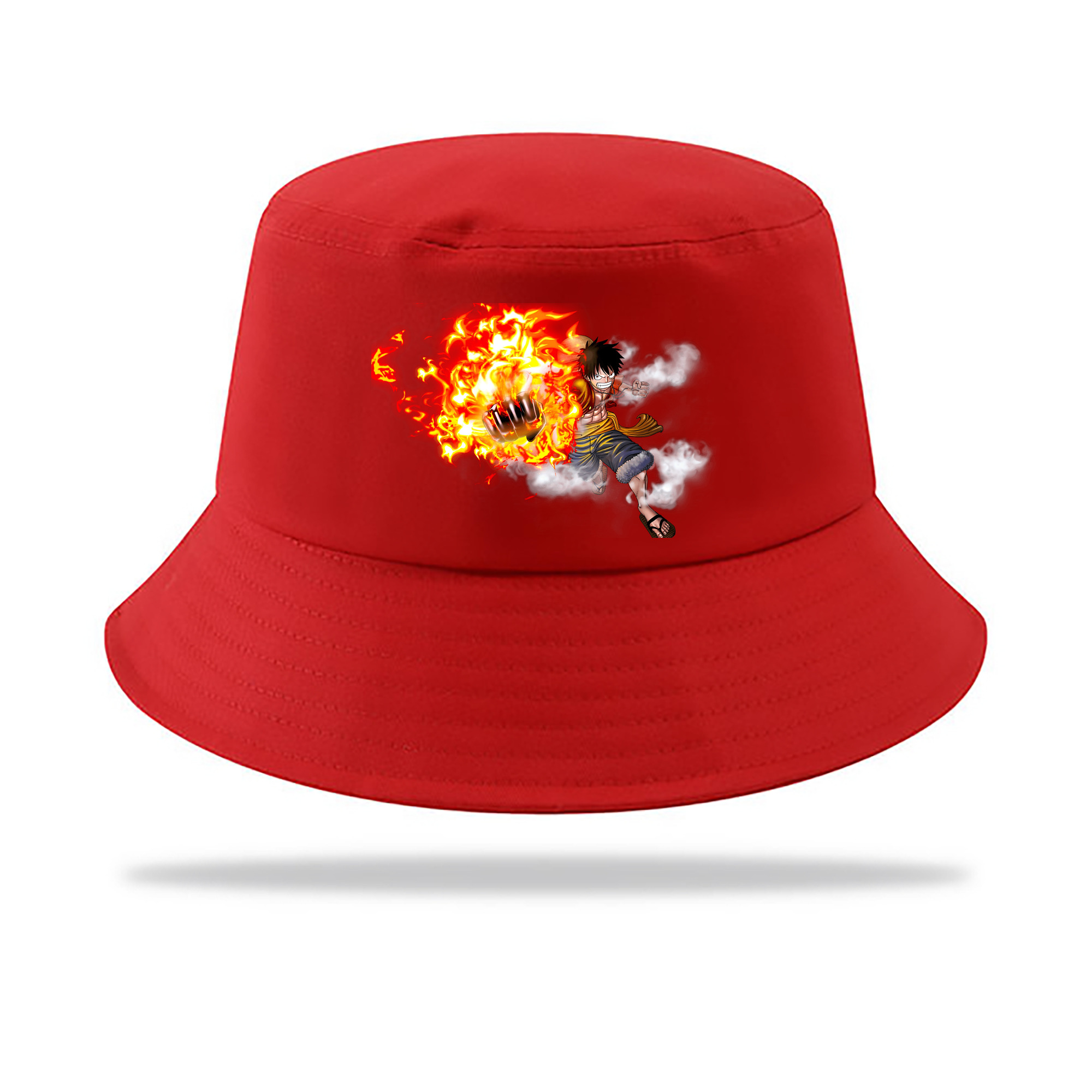 ワンピース モンキー・D・ルフィ ONE PIECE Monkey D. Luffy アウトドア日除けバケットハット