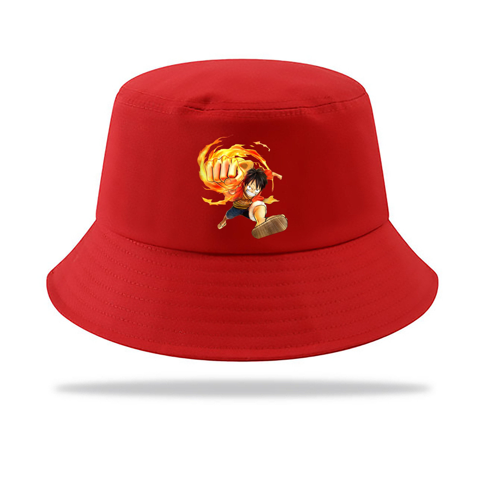 ワンピース モンキー・D・ルフィ ONE PIECE Monkey D. Luffy アウトドア日除けバケットハット