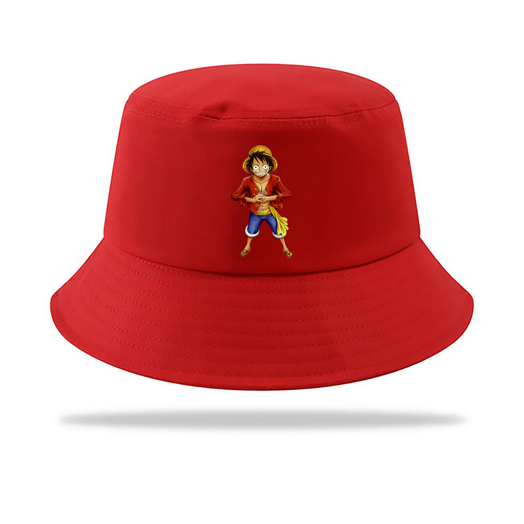 ワンピース モンキー・D・ルフィ ONE PIECE Monkey D. Luffy アウトドア日除けバケットハット
