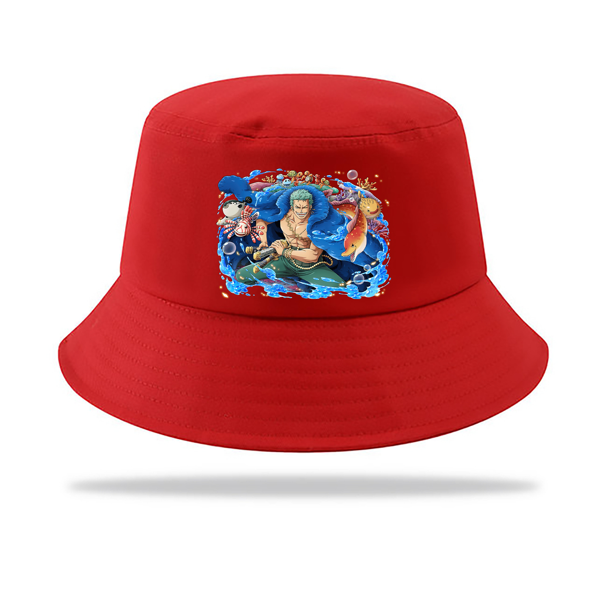 ワンピース ロロノア・ゾロ ONE PIECE Roronoa Zoro アウトドア日除けバケットハット