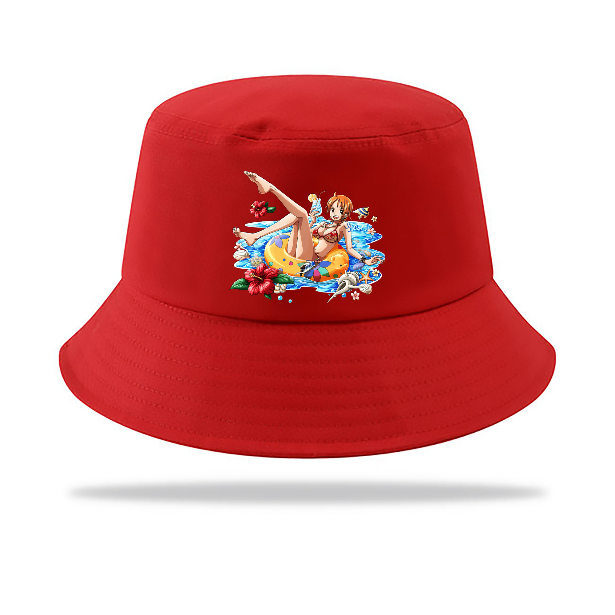 （画像用） ワンピース ナミ ONE PIECE Nami アウトドア日除けバケットハット