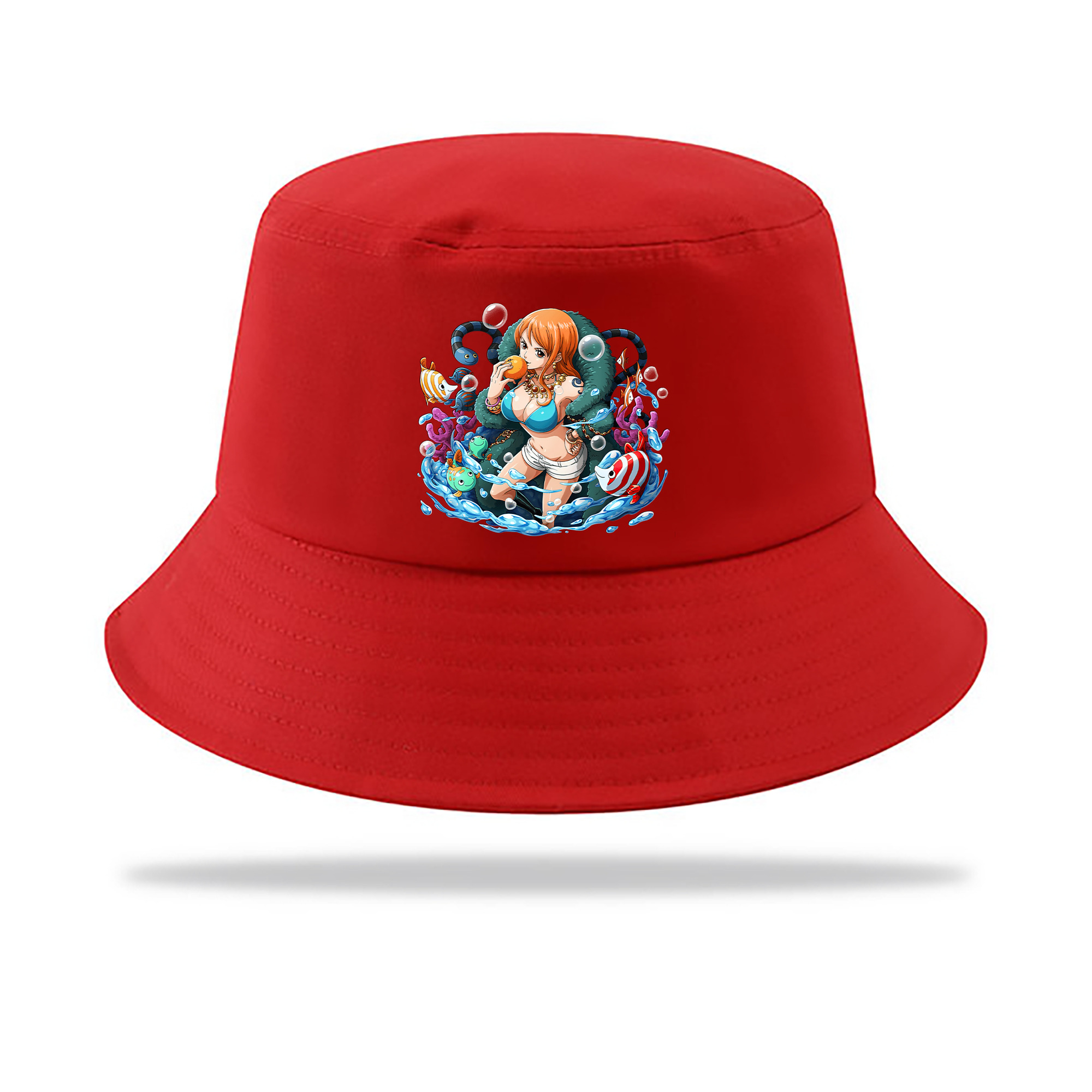 （画像用） ワンピース ナミ ONE PIECE Nami アウトドア日除けバケットハット