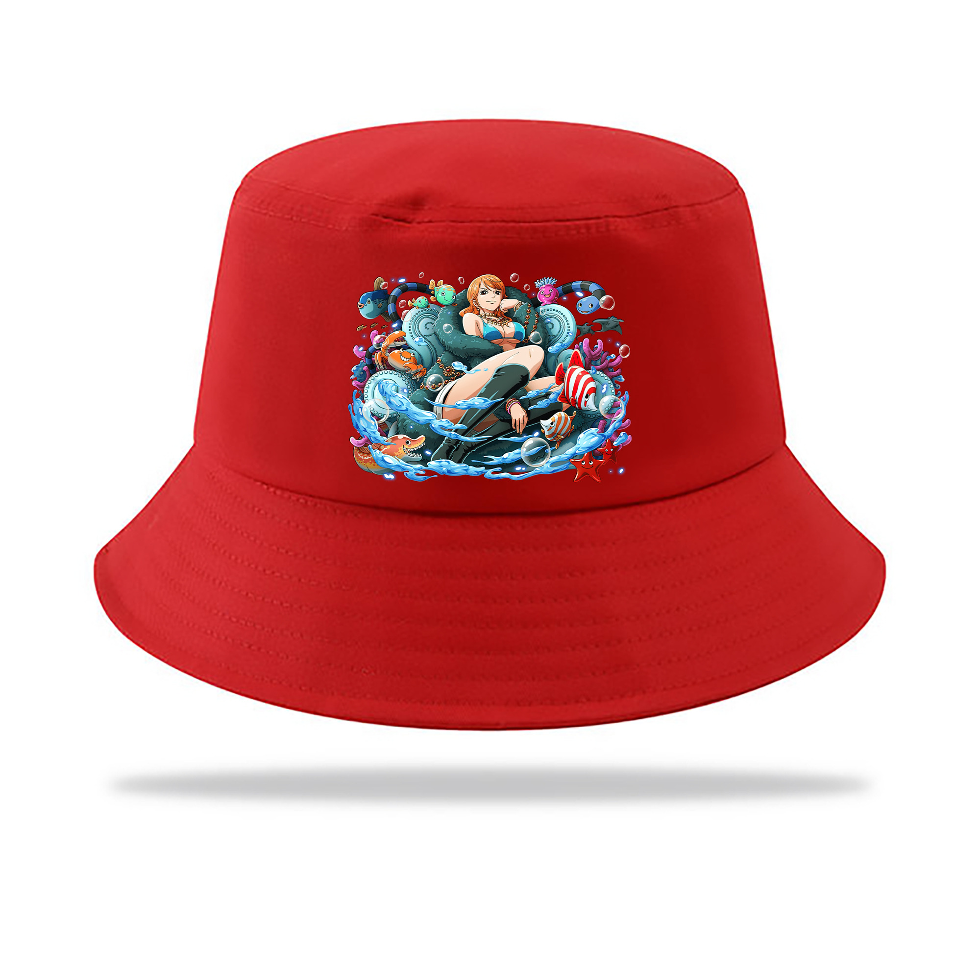 （画像用） ワンピース ナミ ONE PIECE Nami アウトドア日除けバケットハット