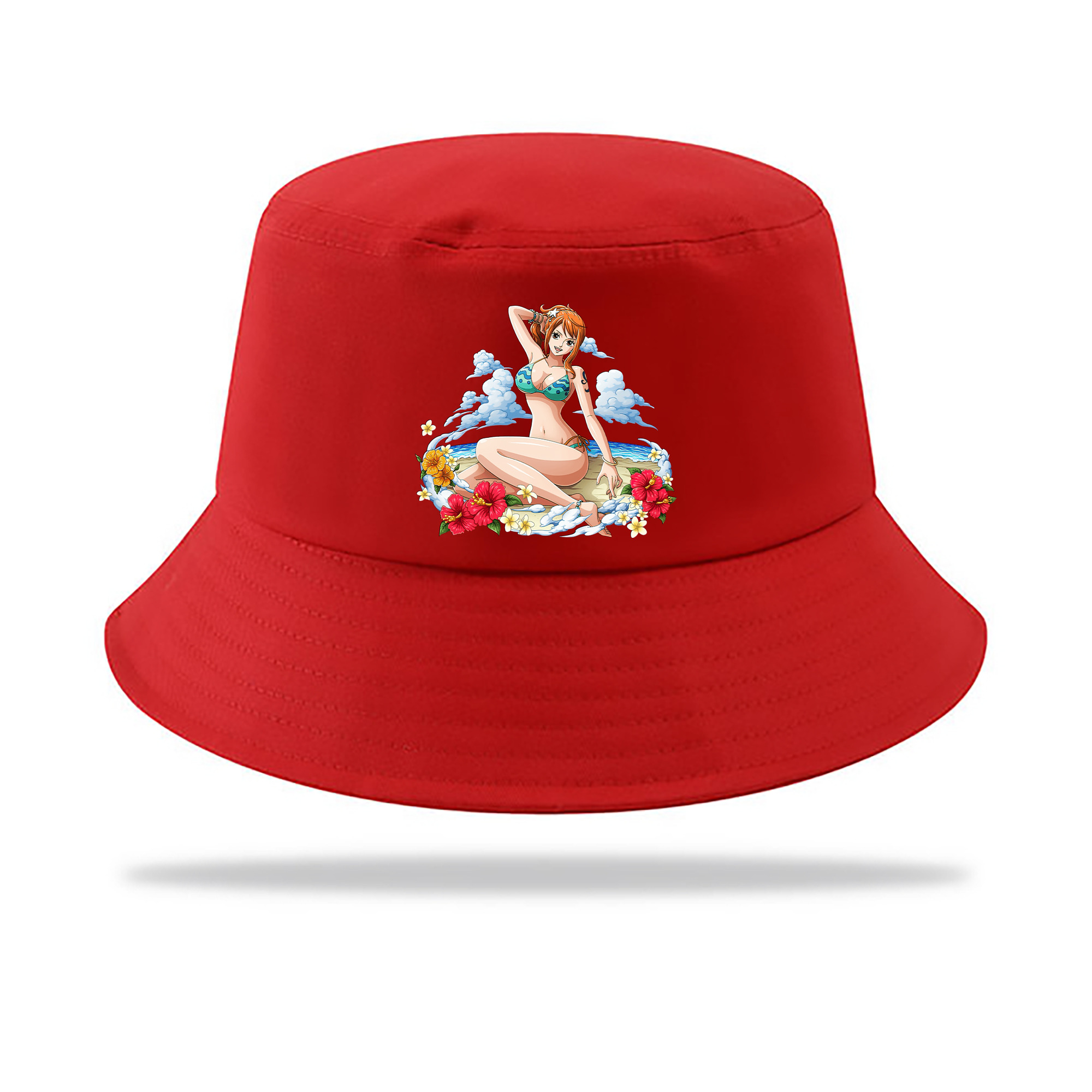 （画像用） ワンピース ナミ ONE PIECE Nami アウトドア日除けバケットハット