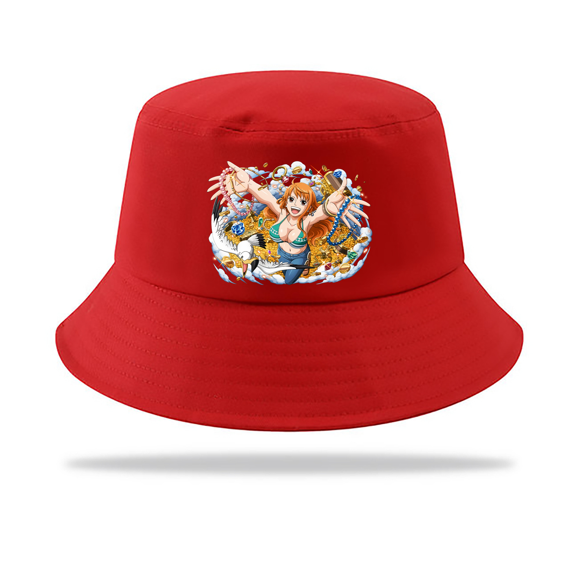 （画像用） ワンピース ナミ ONE PIECE Nami アウトドア日除けバケットハット