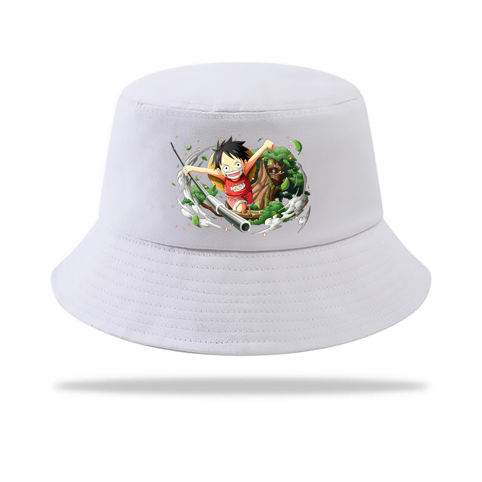 （画像用） ワンピース モンキー・D・ルフィ ONE PIECE Monkey D. Luffy アウトドア日除けバケットハット