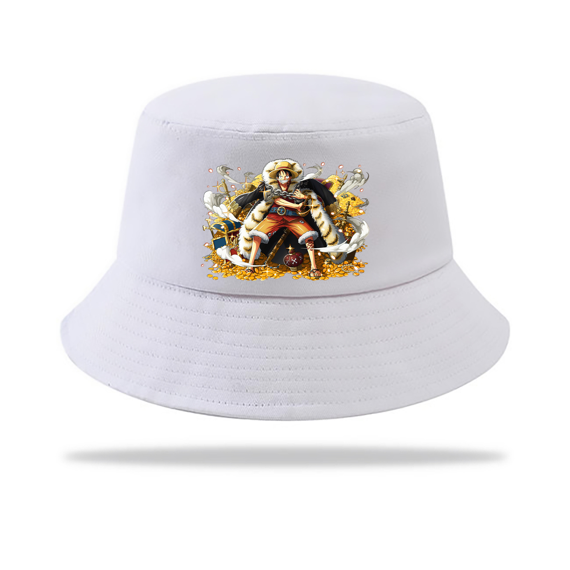 （画像用） ワンピース モンキー・D・ルフィ ONE PIECE Monkey D. Luffy アウトドア日除けバケットハット