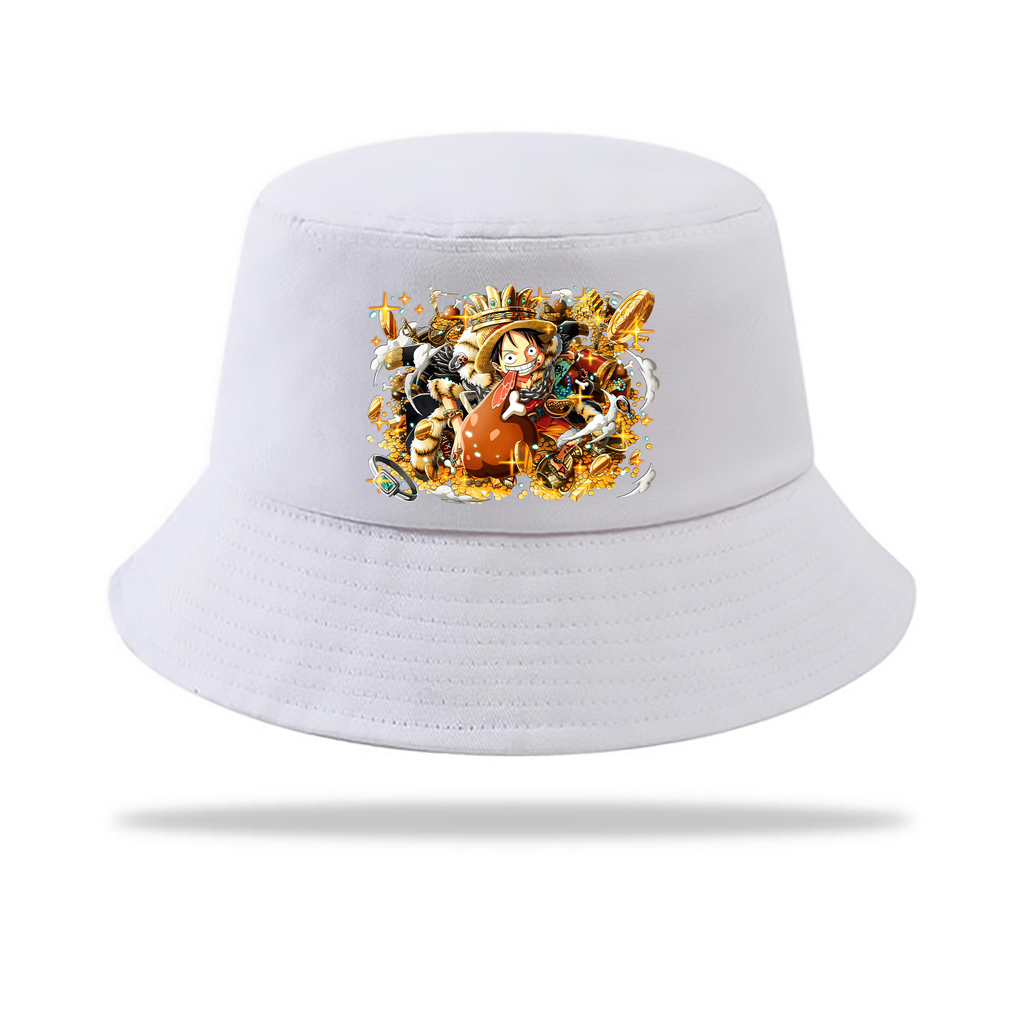 （画像用） ワンピース モンキー・D・ルフィ ONE PIECE Monkey D. Luffy アウトドア日除けバケットハット