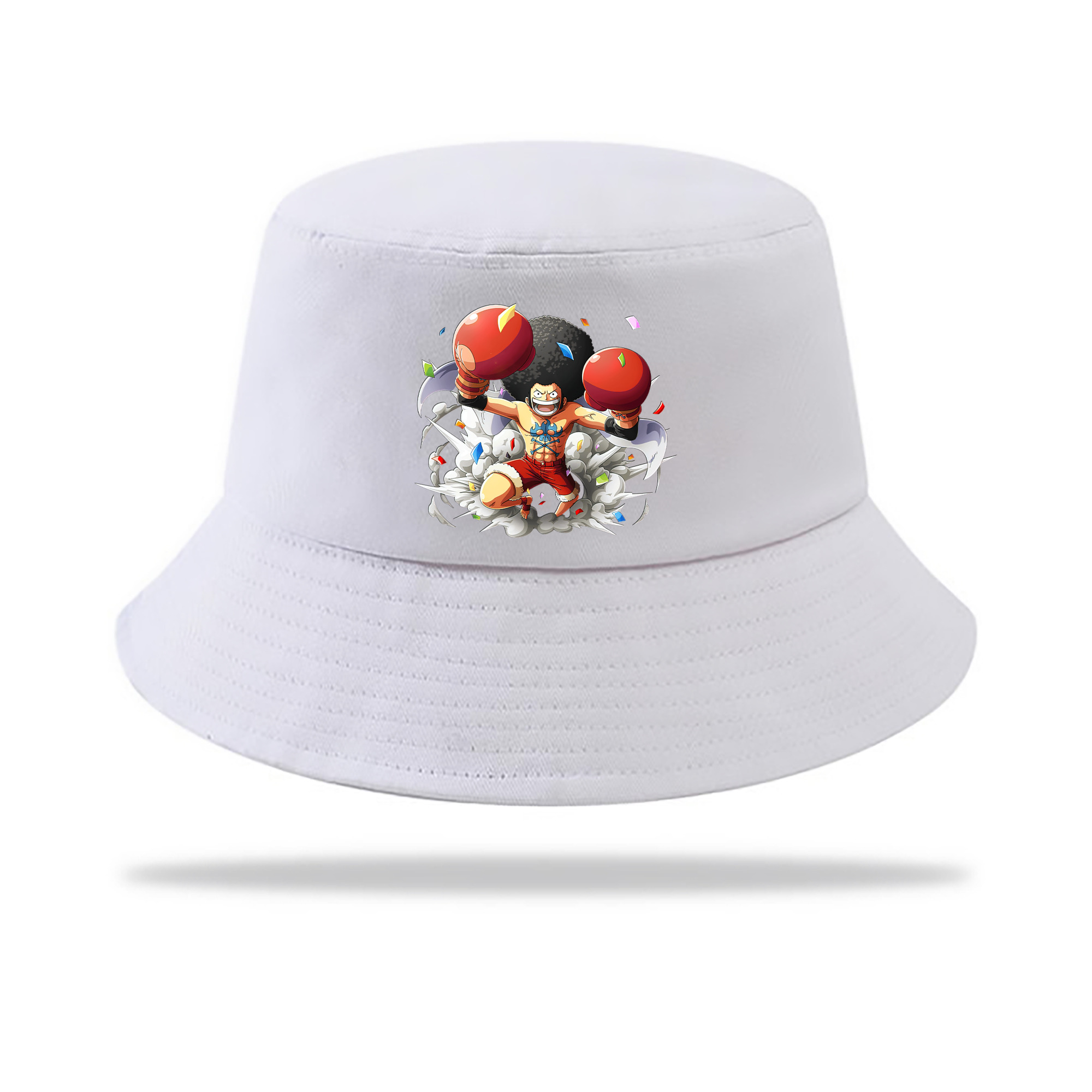 （画像用） ワンピース モンキー・D・ルフィ ONE PIECE Monkey D. Luffy アウトドア日除けバケットハット