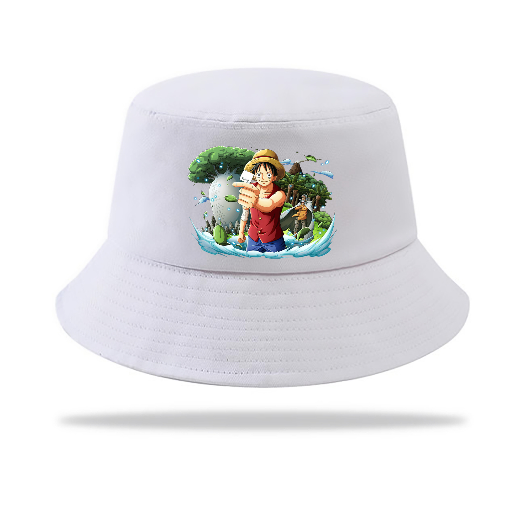 （画像用） ワンピース モンキー・D・ルフィ ONE PIECE Monkey D. Luffy アウトドア日除けバケットハット