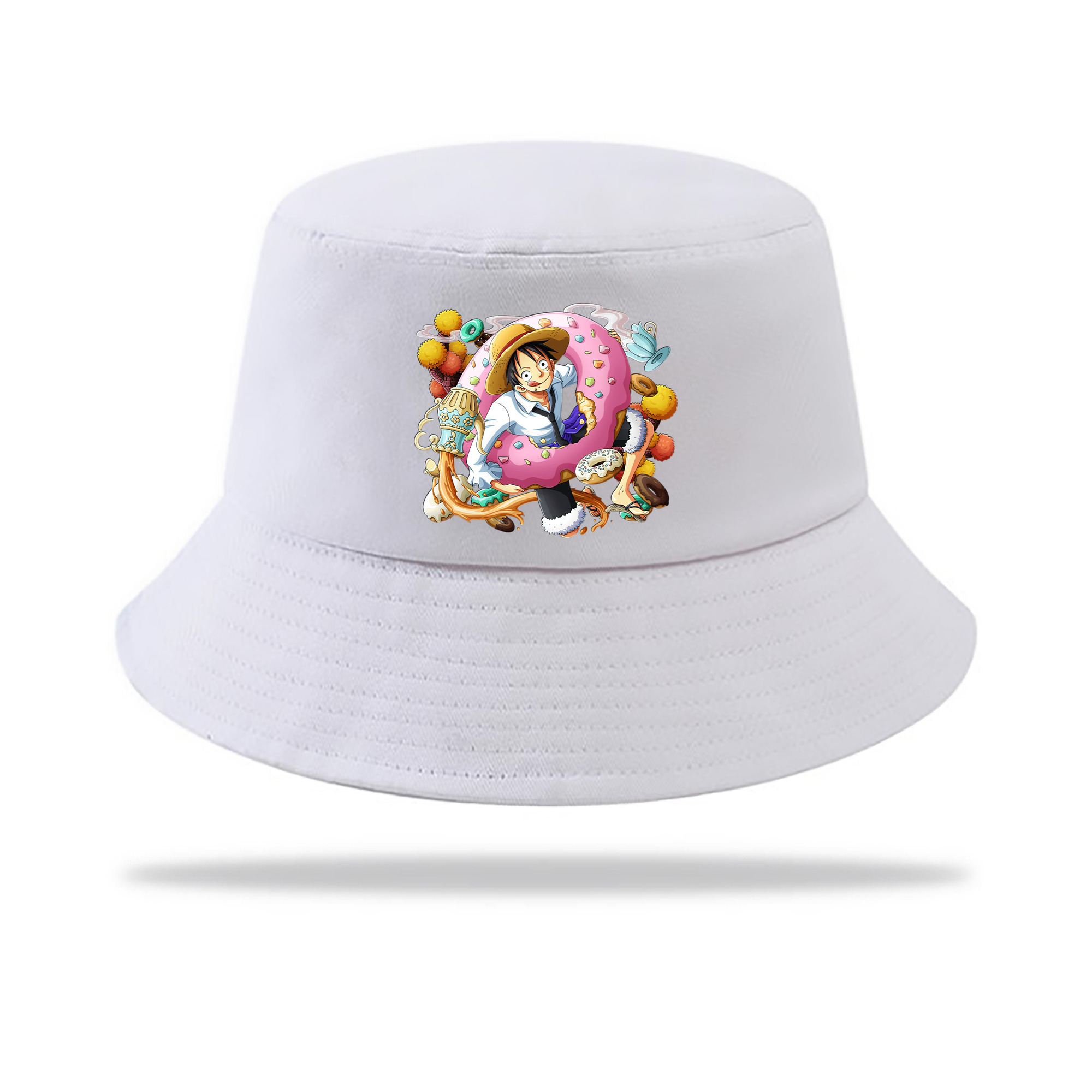 （画像用） ワンピース モンキー・D・ルフィ ONE PIECE Monkey D. Luffy アウトドア日除けバケットハット