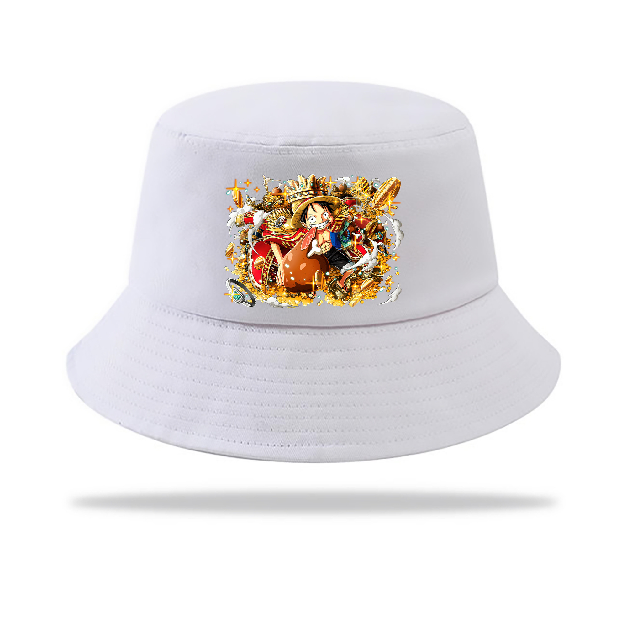 （画像用） ワンピース モンキー・D・ルフィ ONE PIECE Monkey D. Luffy アウトドア日除けバケットハット
