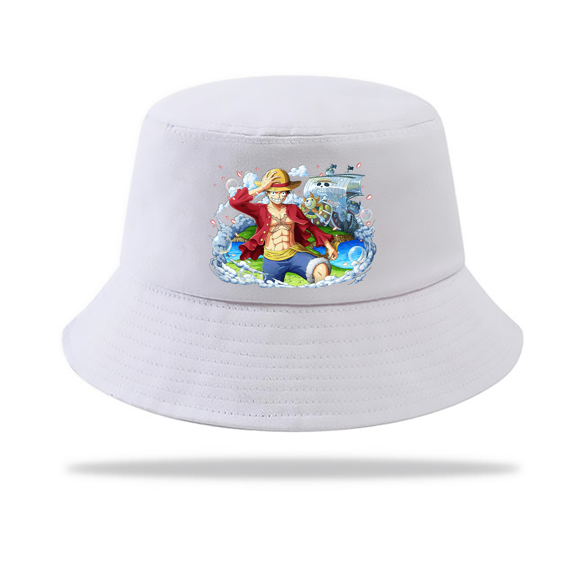 （画像用） ワンピース モンキー・D・ルフィ ONE PIECE Monkey D. Luffy アウトドア日除けバケットハット